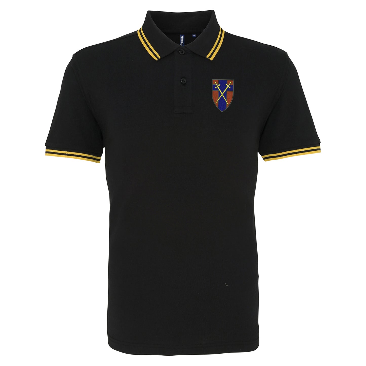 British Forces Germany Embroidered Tipped Polo Shirt