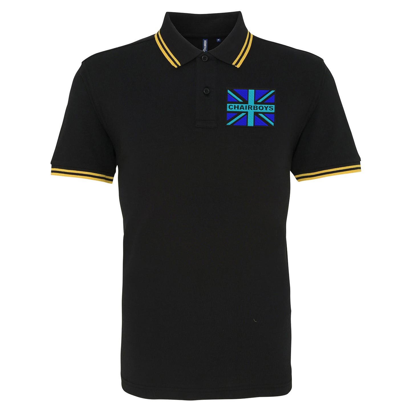 Chairboys Coloured Union Jack Polo Shirt