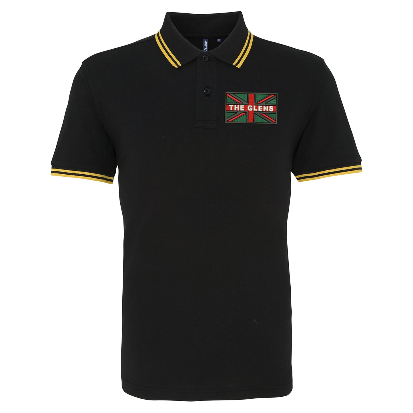 The Glens Coloured Union Jack Polo Shirt
