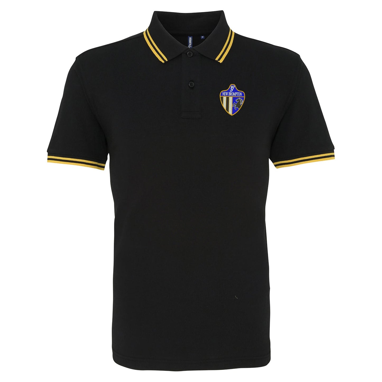 Retro New Brompton Embroidered Tipped Polo Shirt