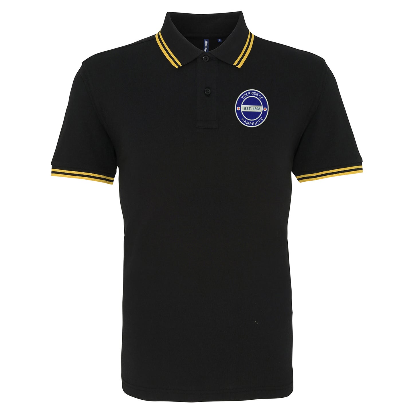 The Pride of Hampshire Est 1898 Tipped Polo Shirt