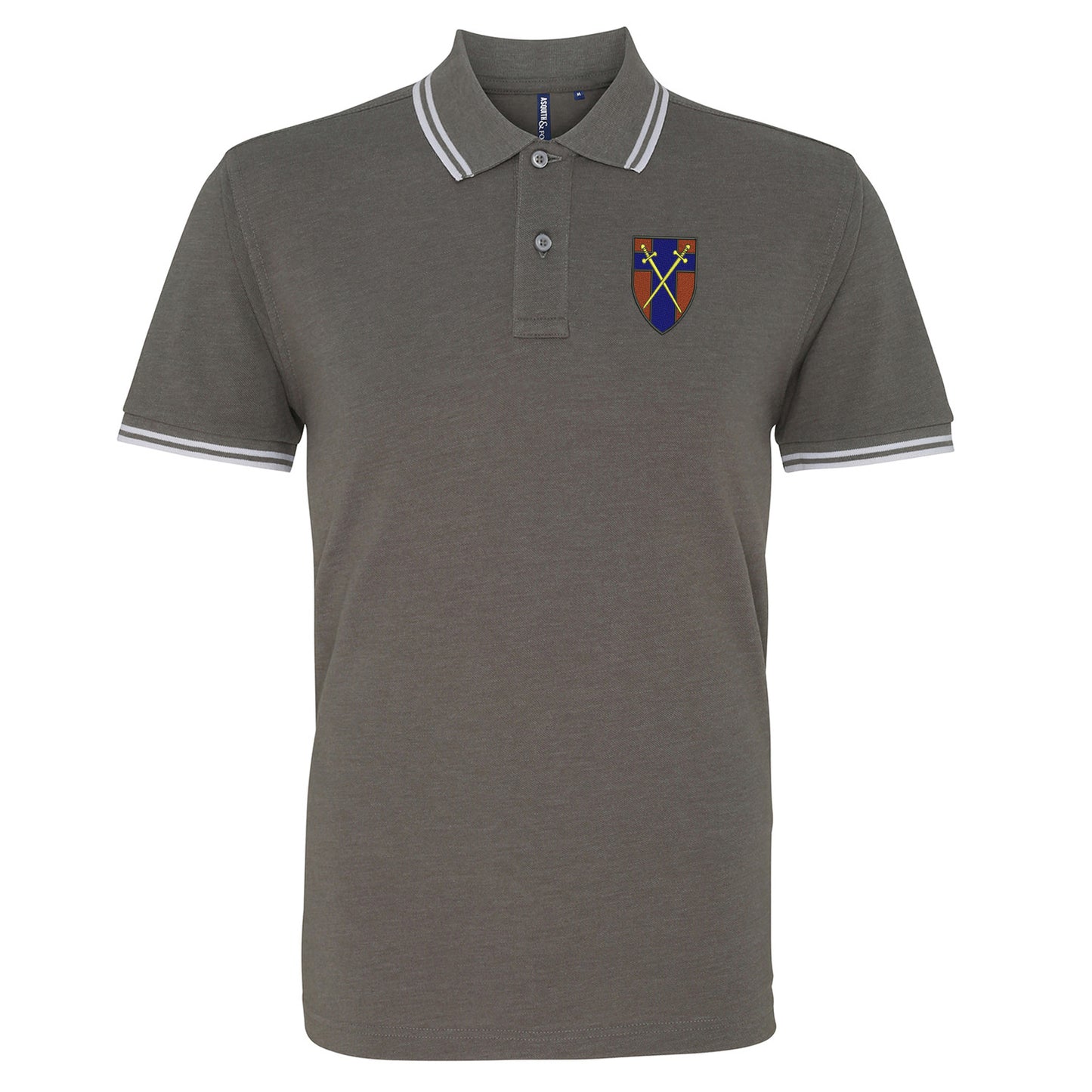 British Forces Germany Embroidered Tipped Polo Shirt