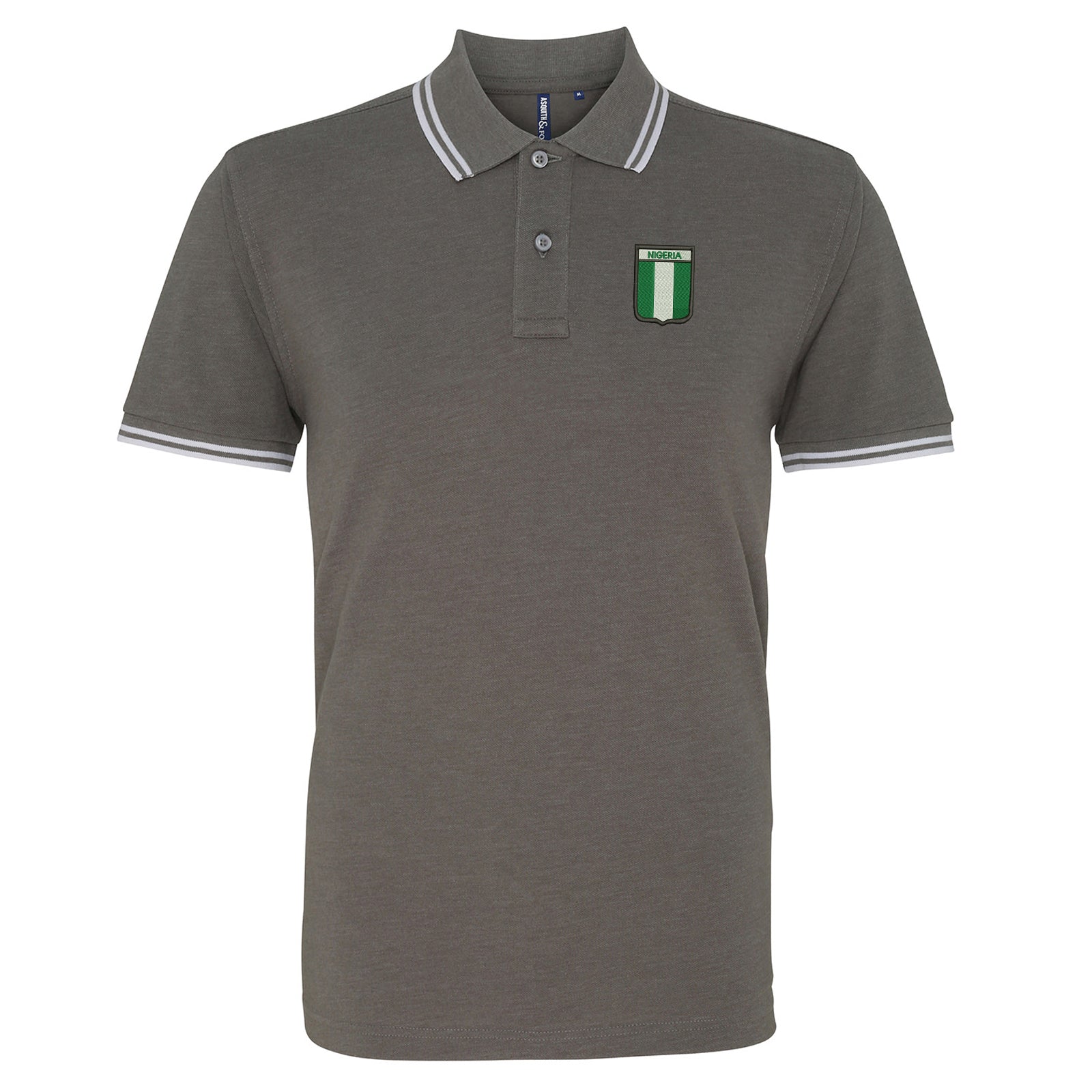 Flag of Nigeria Shield Polo Shirt