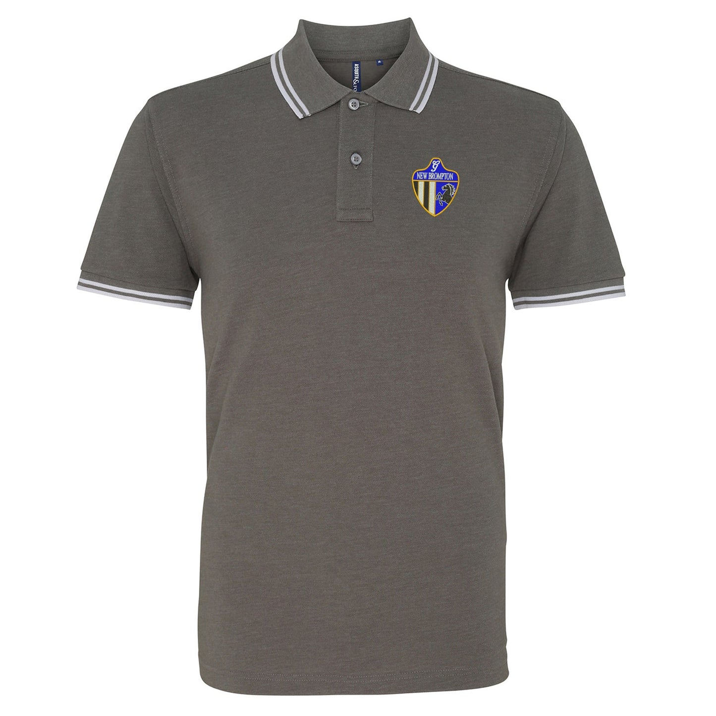 Retro New Brompton Embroidered Tipped Polo Shirt