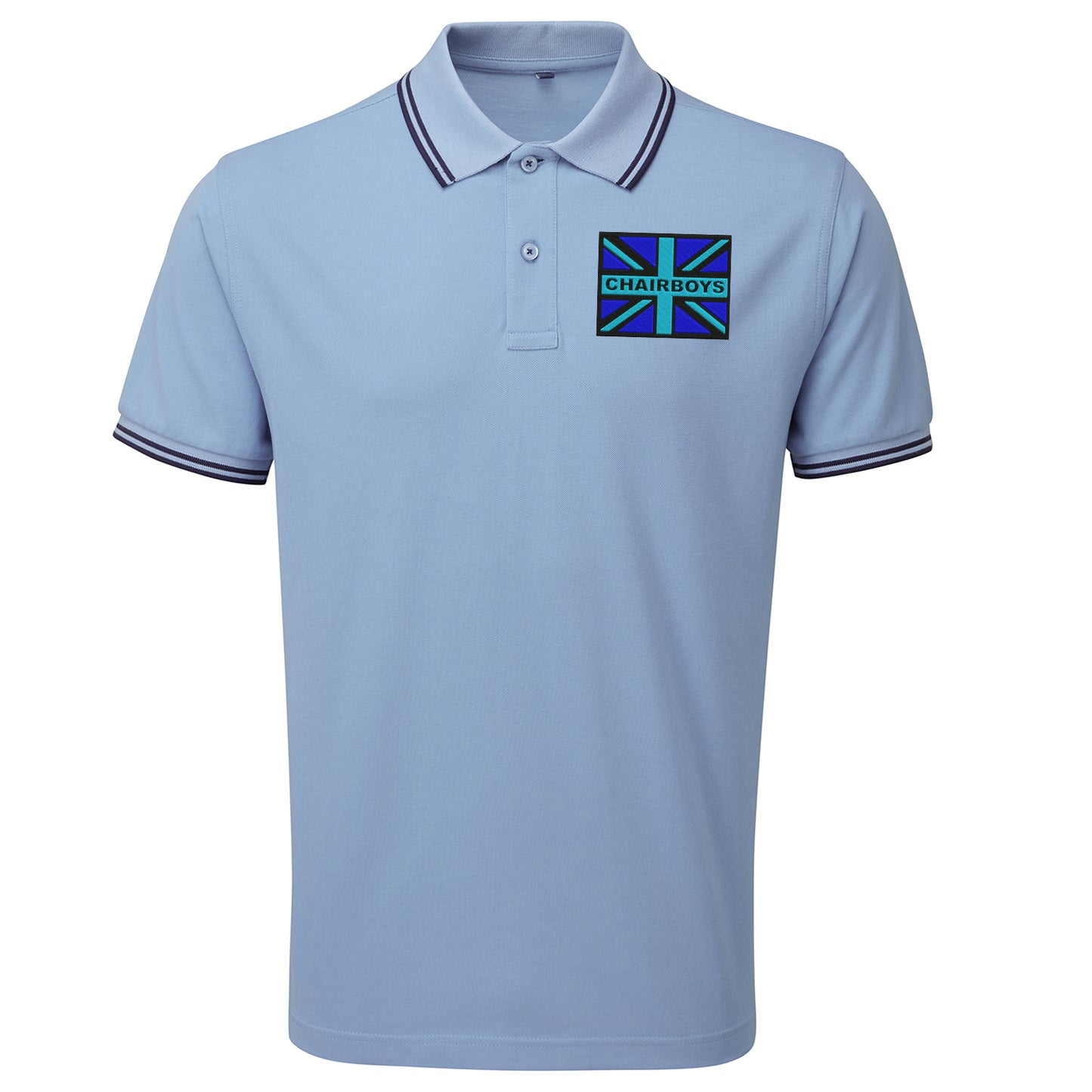 Chairboys Coloured Union Jack Polo Shirt