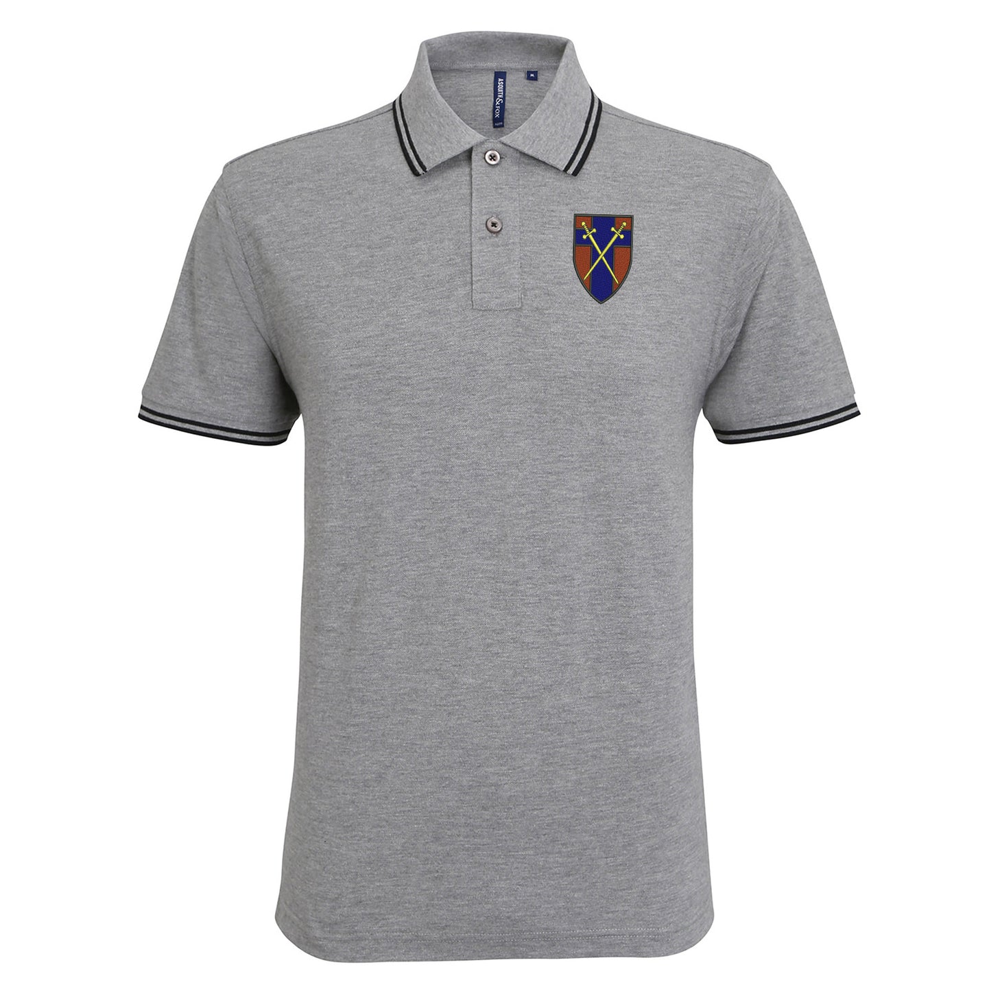 British Forces Germany Embroidered Tipped Polo Shirt