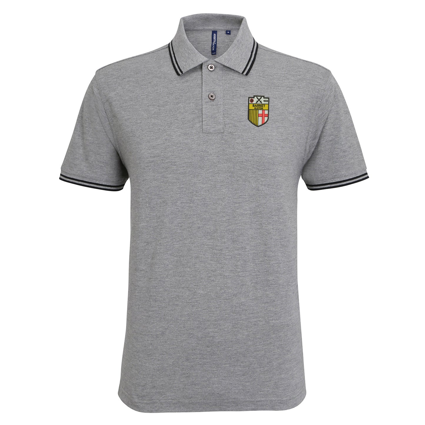 Retro Barnet Football Polo Shirt