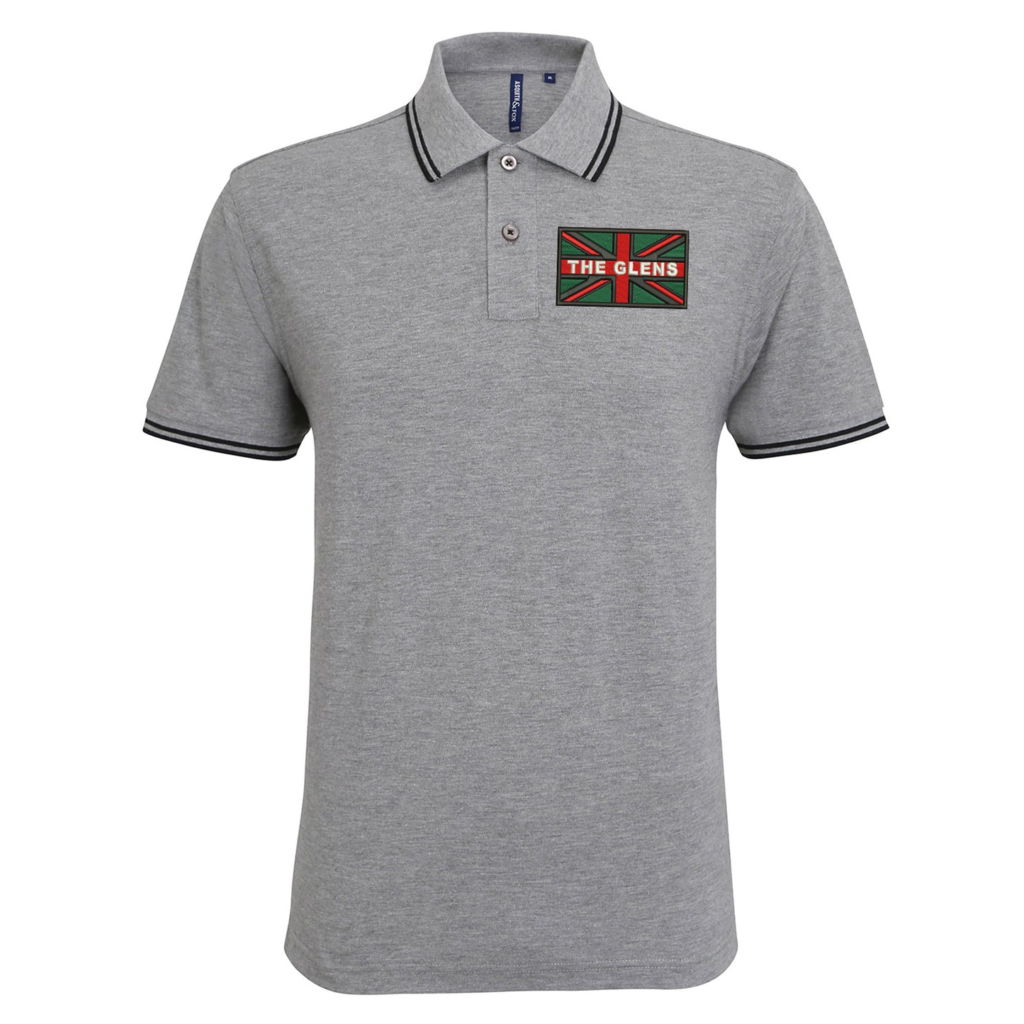 The Glens Coloured Union Jack Polo Shirt