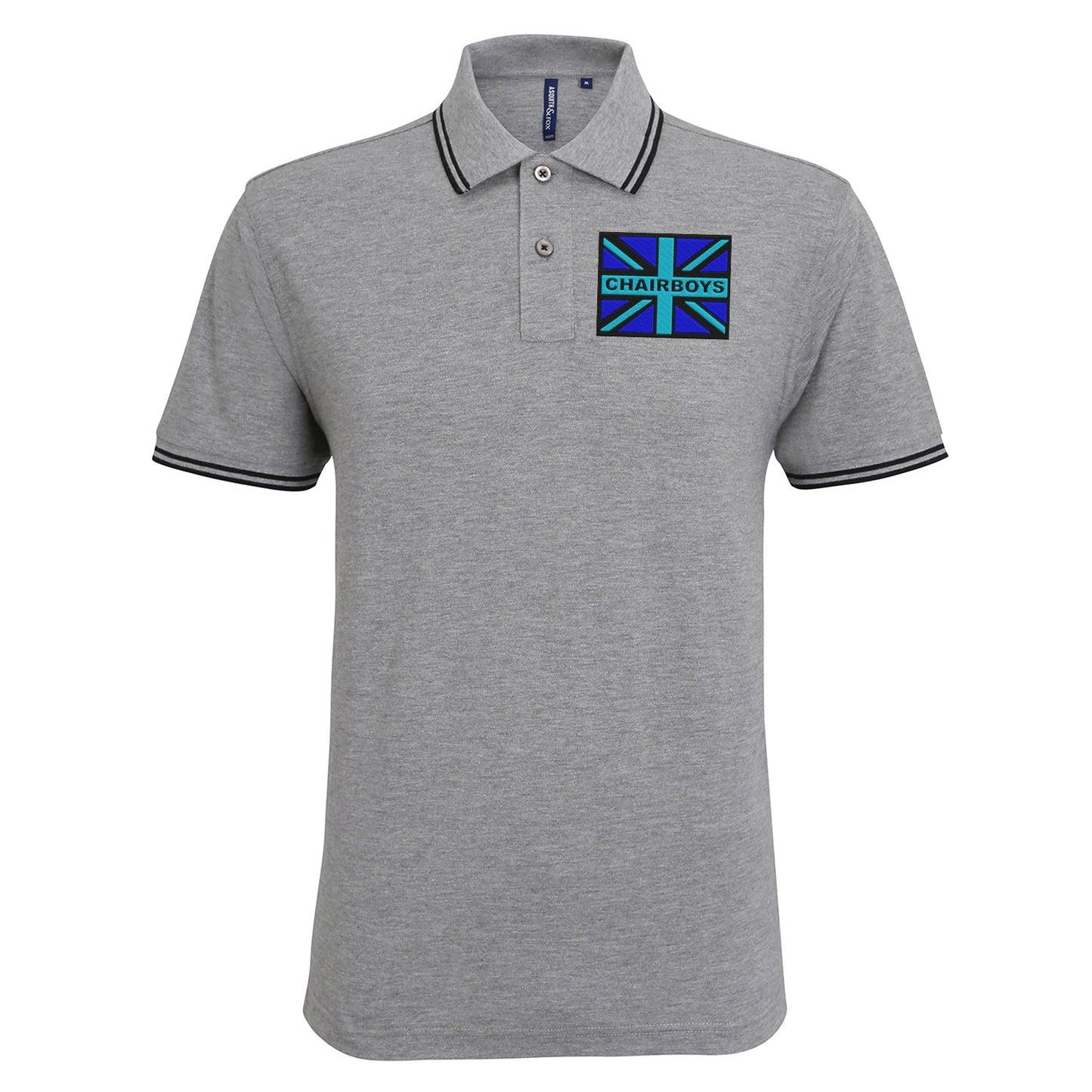 Chairboys Coloured Union Jack Polo Shirt