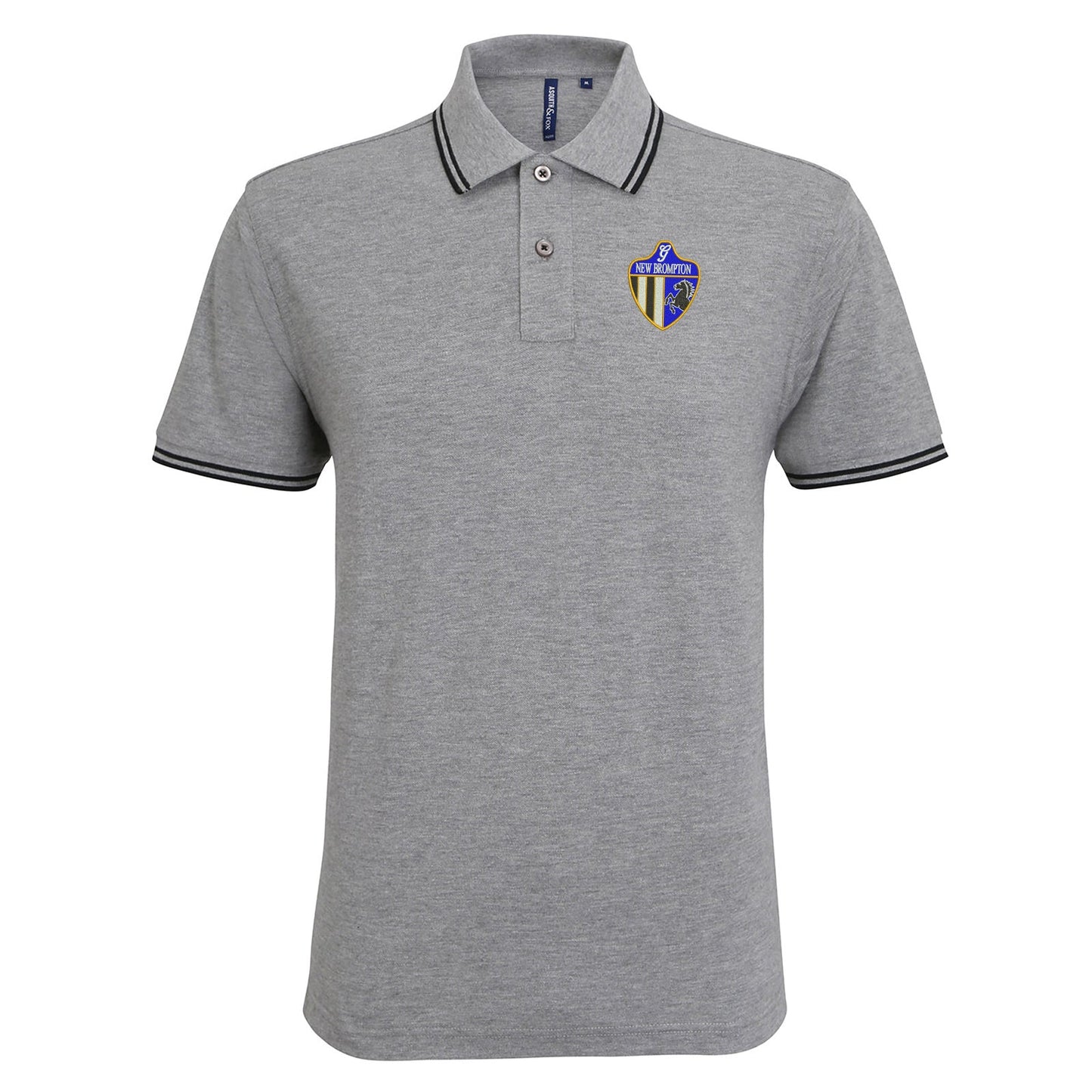 Retro New Brompton Embroidered Tipped Polo Shirt
