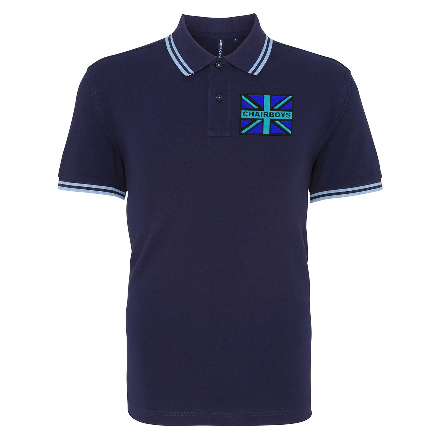 Chairboys Coloured Union Jack Polo Shirt