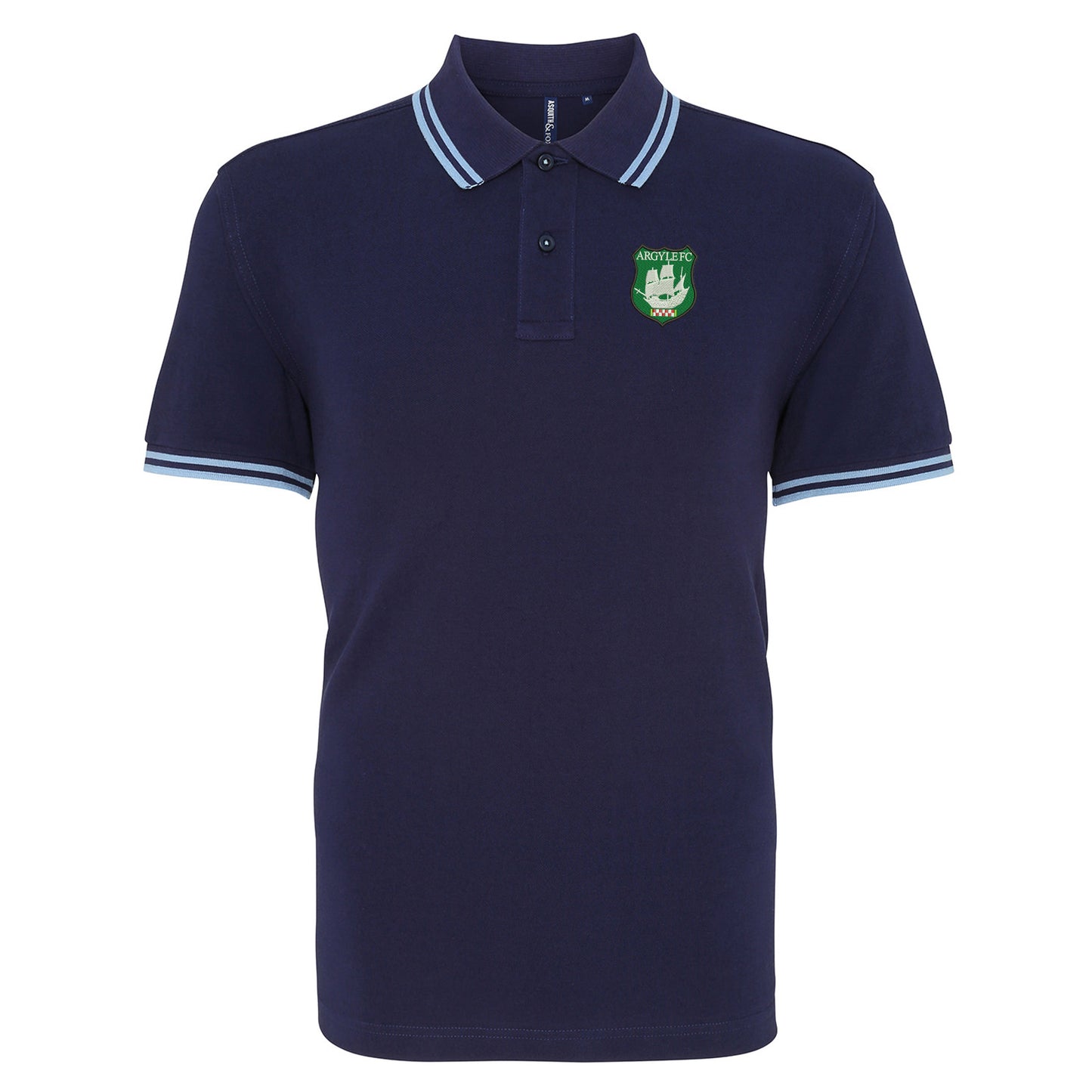 Retro Argyle FC Polo Shirt