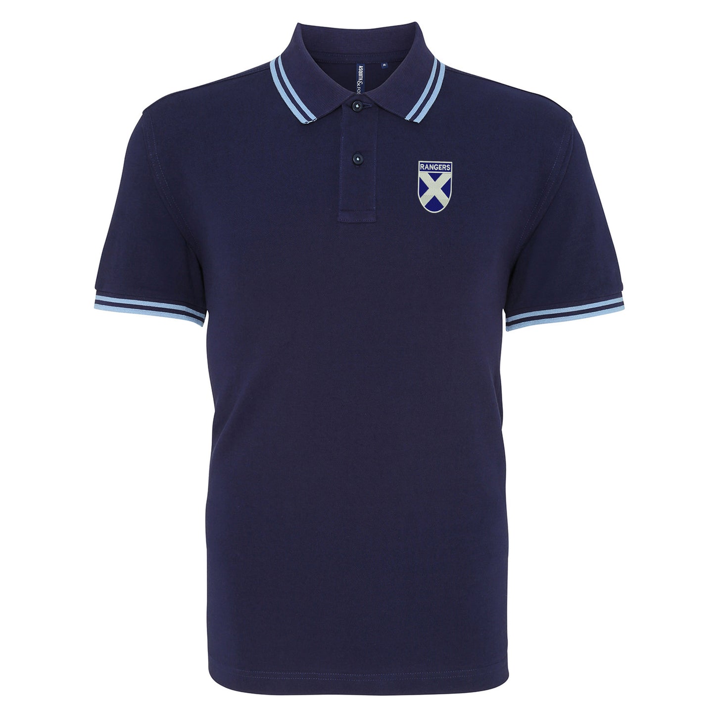 Rangers Flag of Scotland Shield Polo Shirt