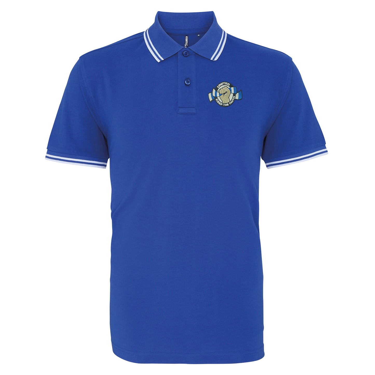 Leeds United Football Tipped Polo Shirt