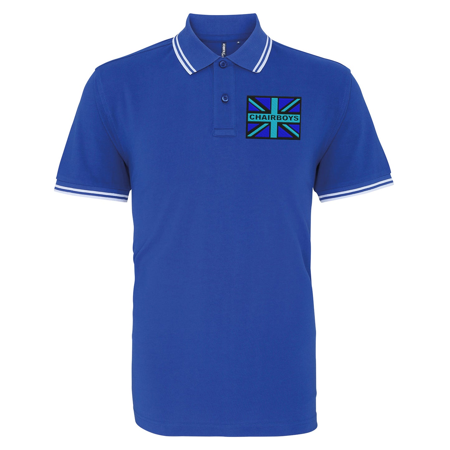 Chairboys Coloured Union Jack Polo Shirt