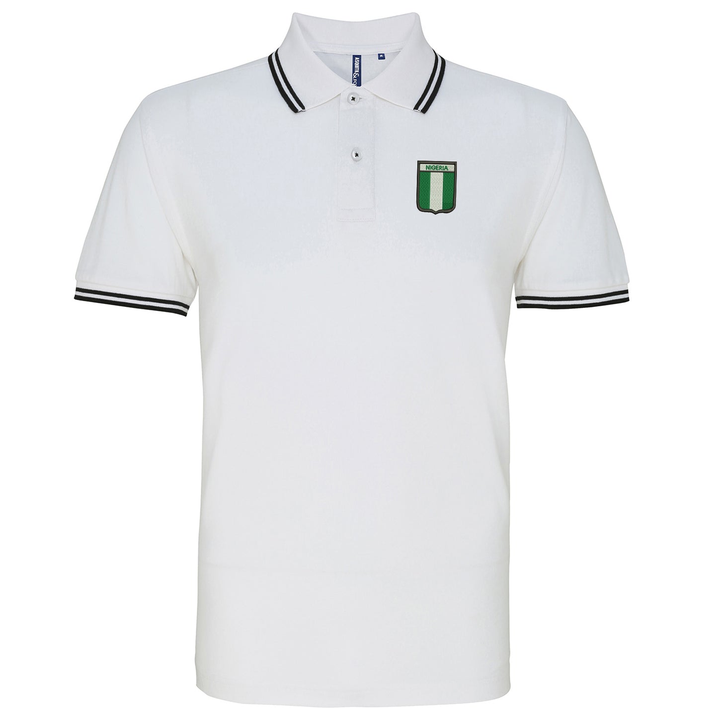 Flag of Nigeria Shield Polo Shirt