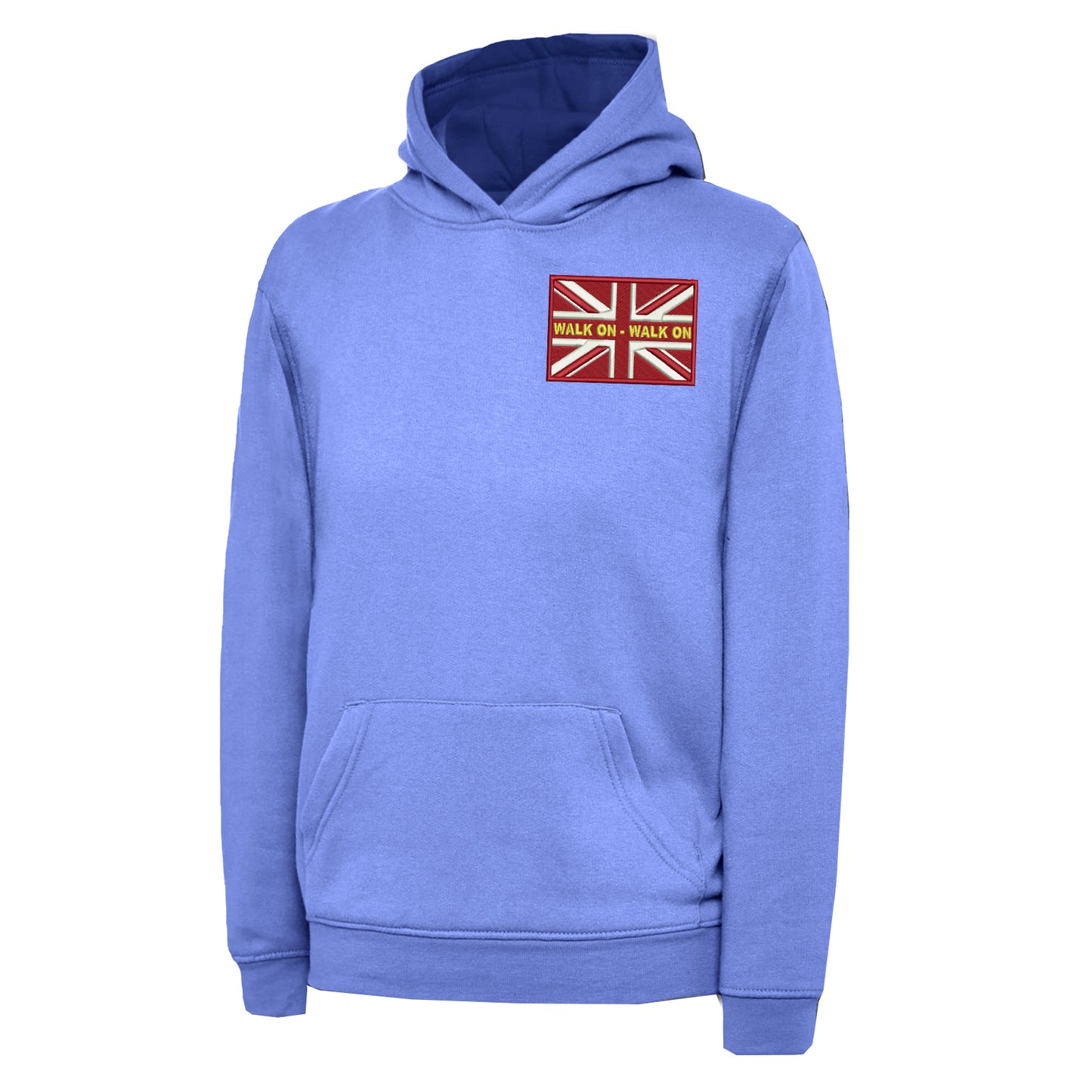 Walk On Walk On Coloured Union Jack Hoodie