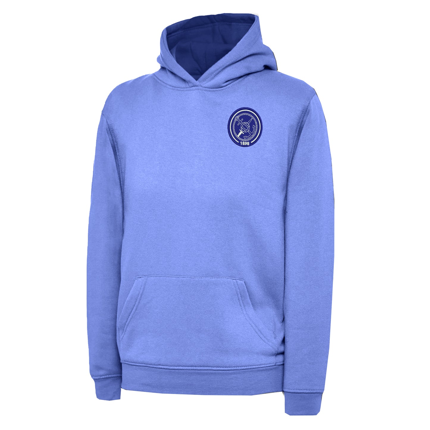 Retro Portsmouth 1898 Embroidered Children's Hoodie