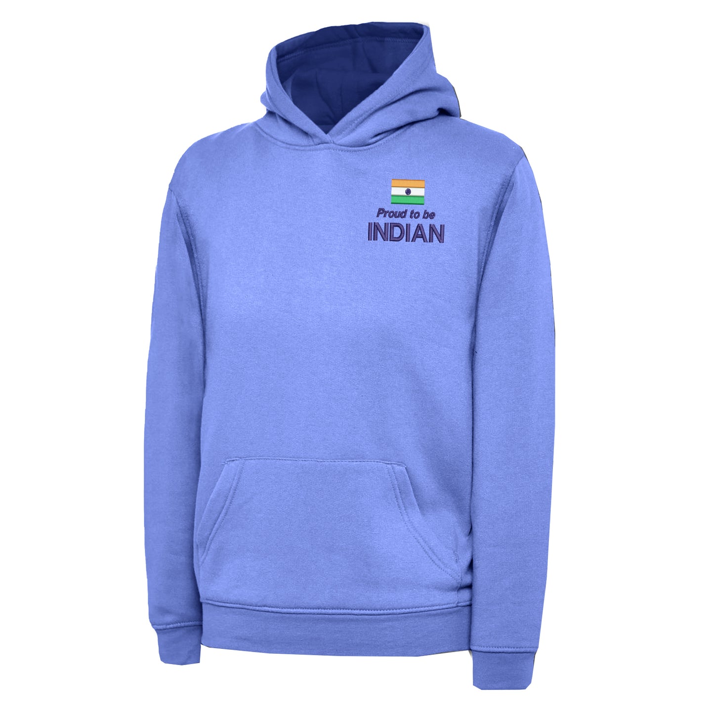 Proud to be Indian Embroidered Children's Hoodie