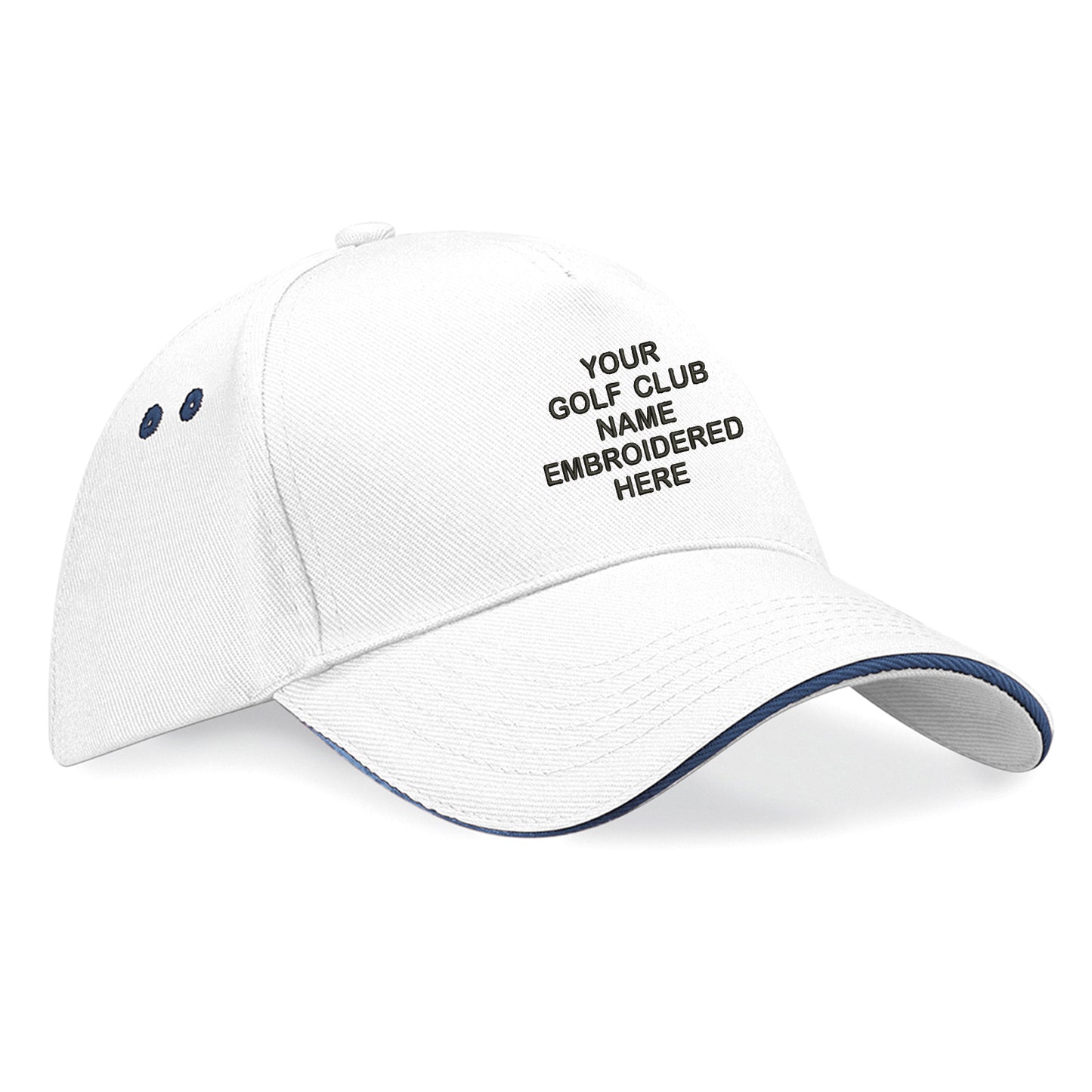 Personalised Golf Club Baseball Cap