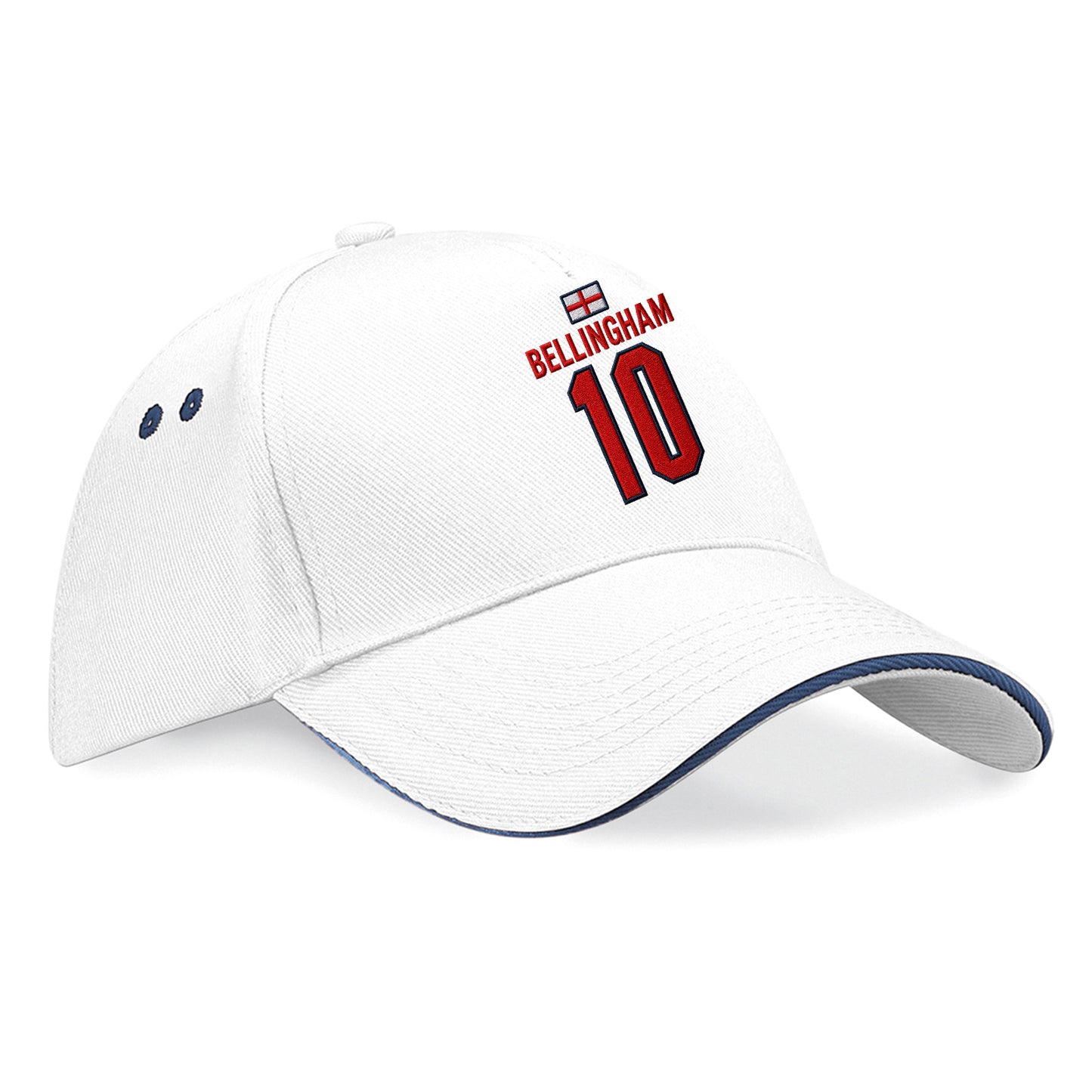 Bellingham 10 England Embroidered Baseball Cap