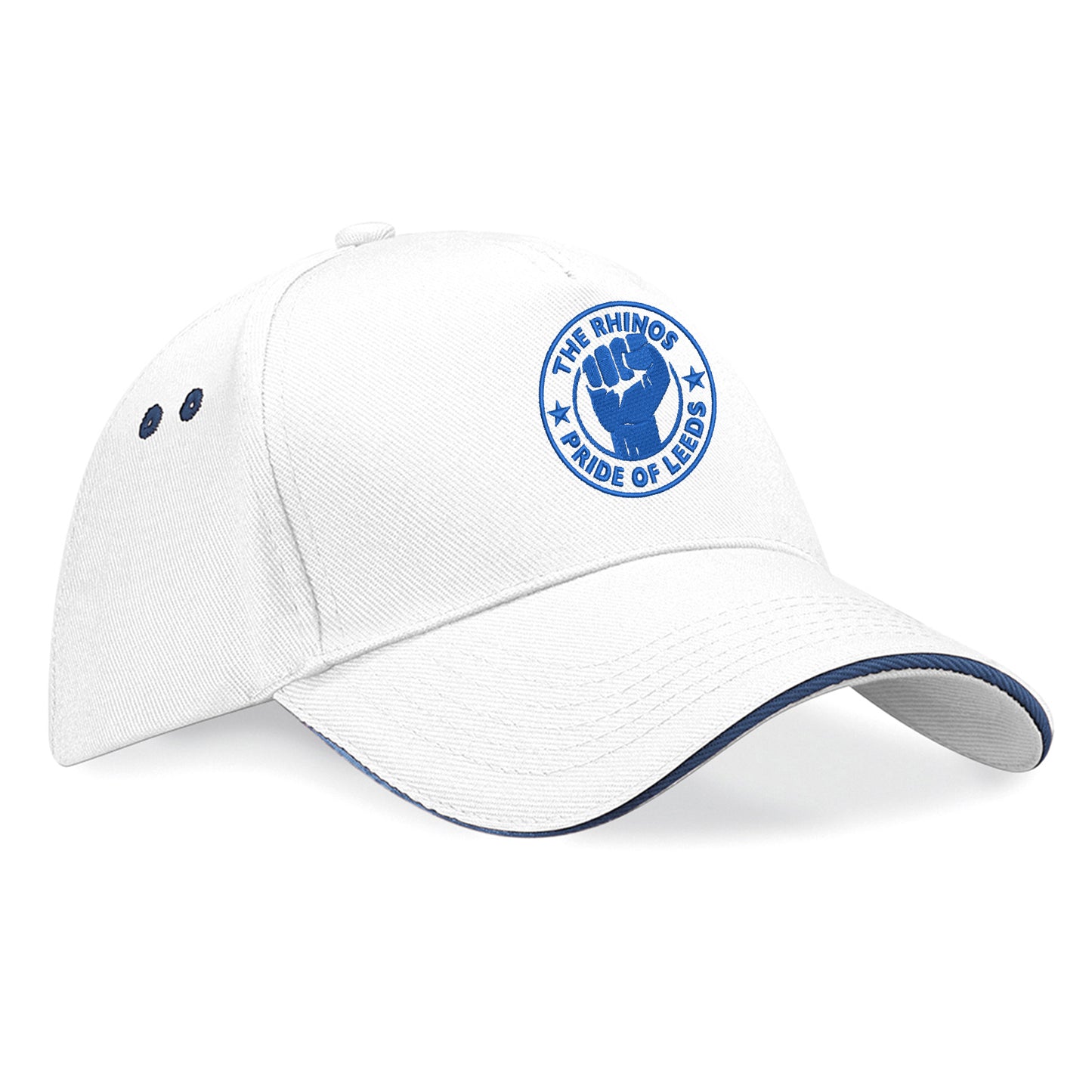 The Rhinos Pride of Leeds Embroidered Baseball Cap