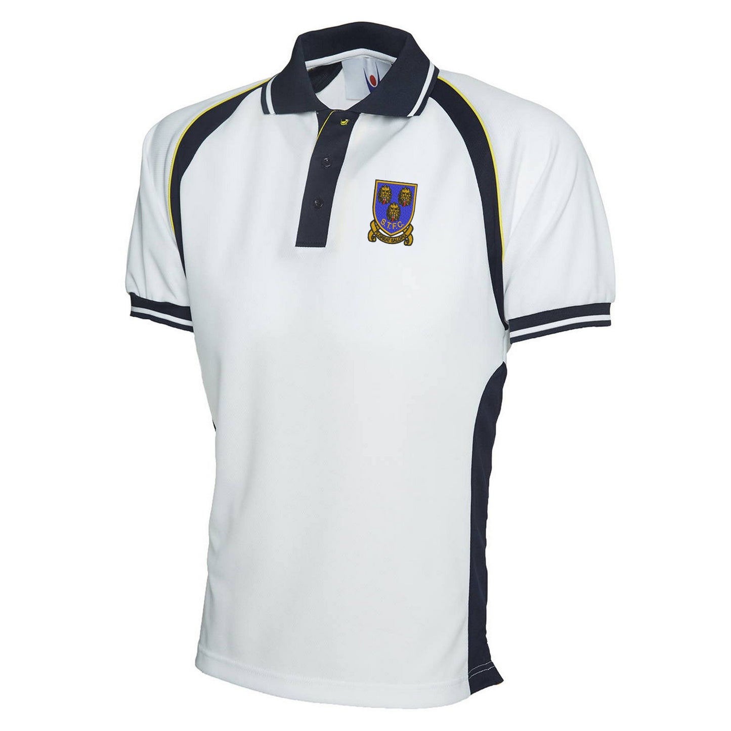 Retro Shrewsbury 1993 Embroidered Polyester Sports Polo Shirt