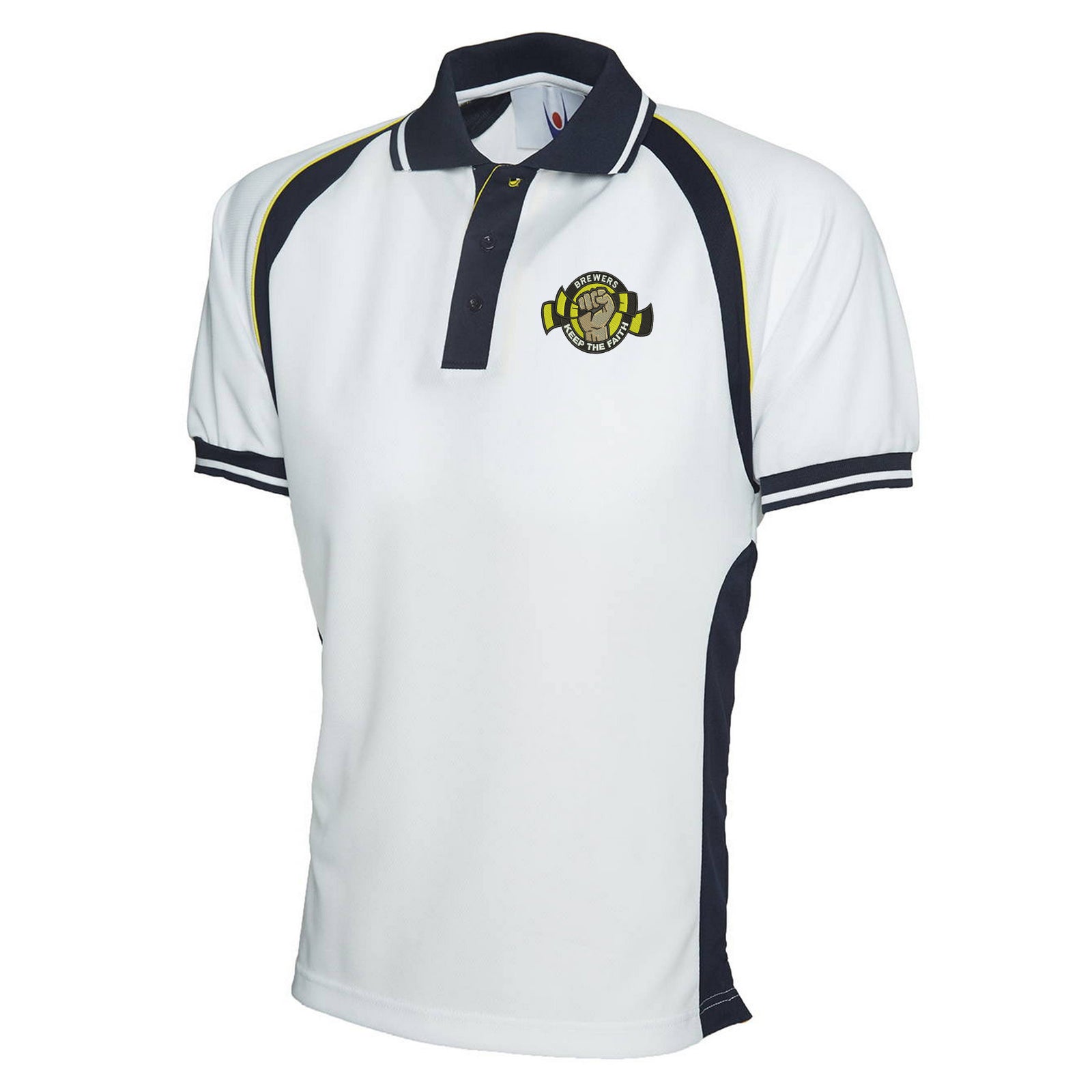 Milwaukee Brewers Embroidered Sport Polo Shirt