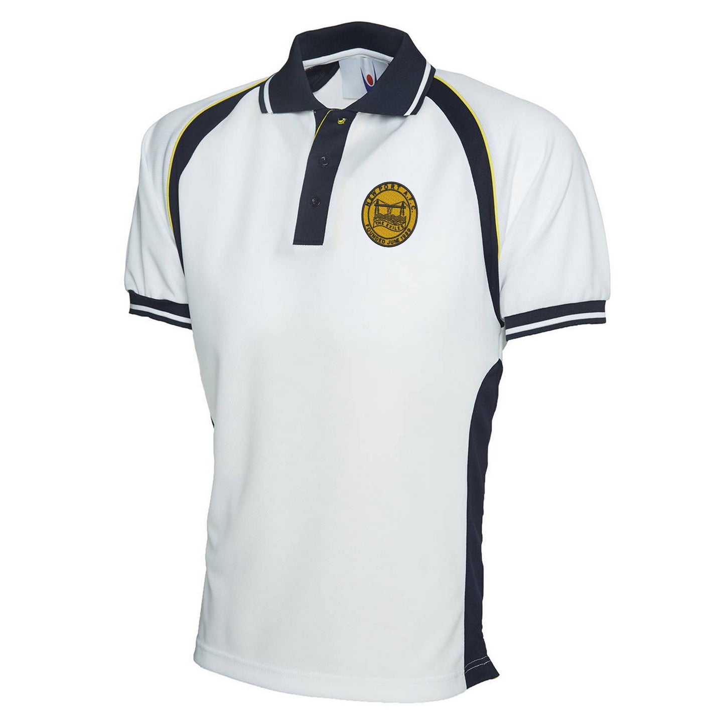 Retro Newport 1989 Embroidered Polyester Sports Polo Shirt