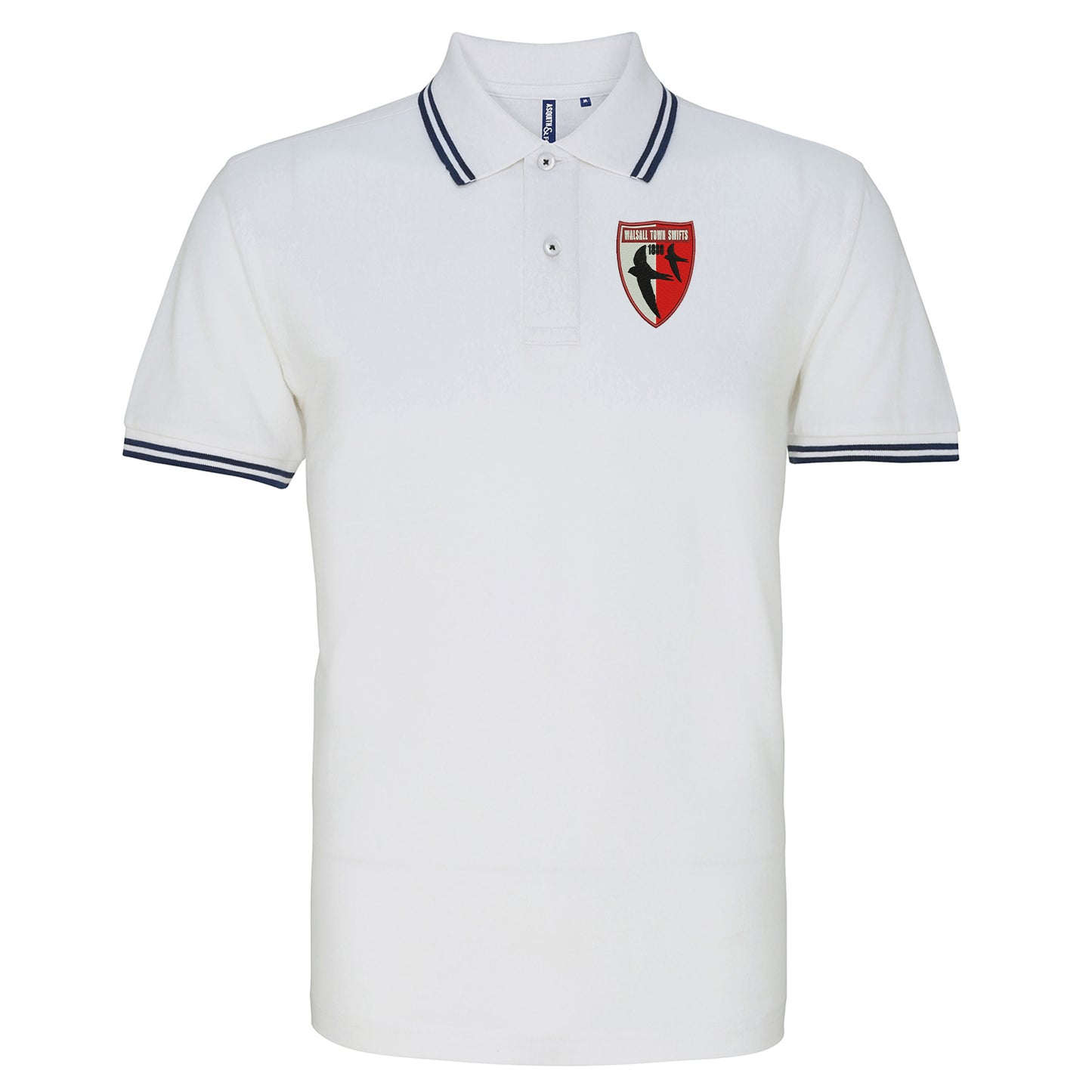 Old School Walsall Tipped Polo Shirt