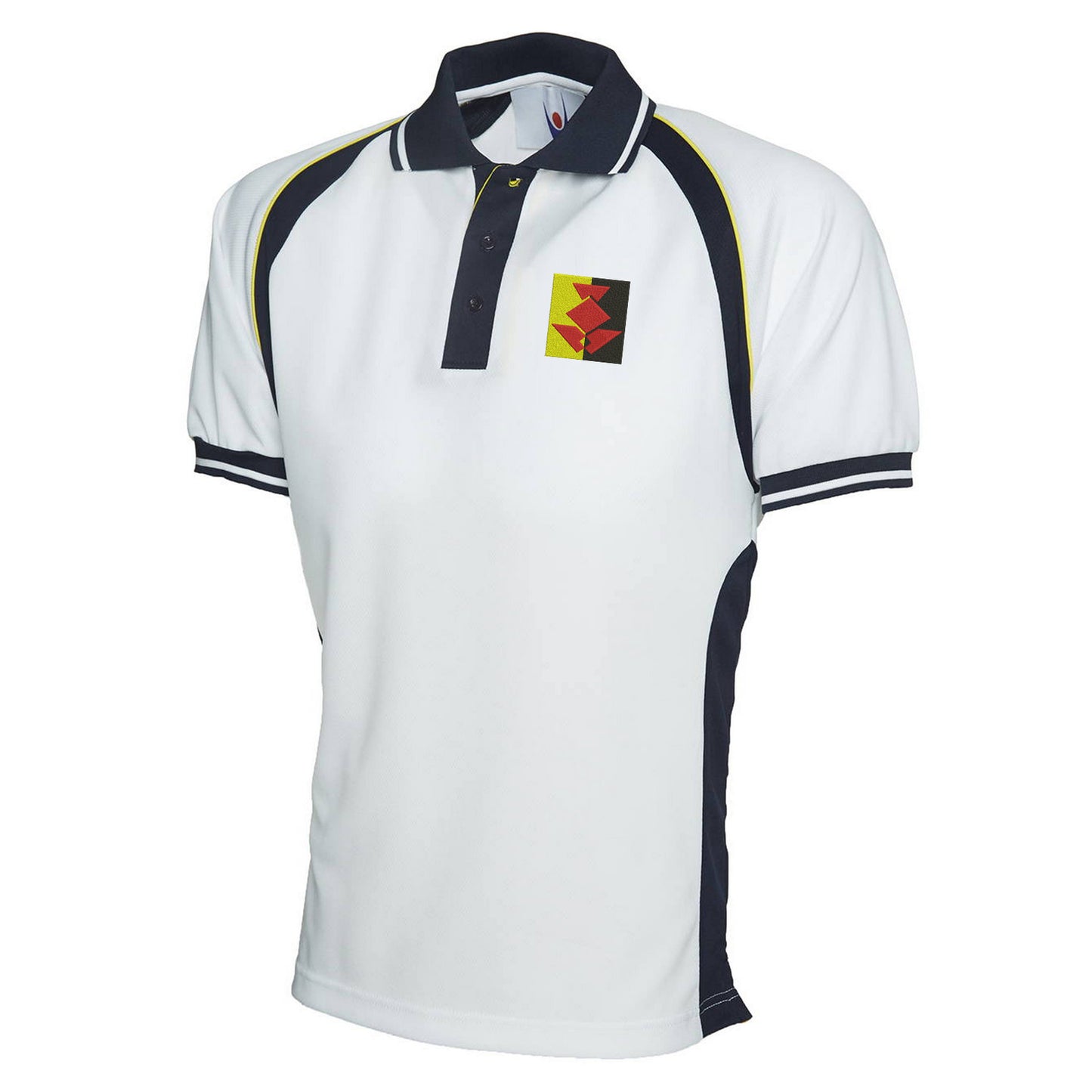 Retro Partick 1990 Embroidered Polyester Sports Polo Shirt