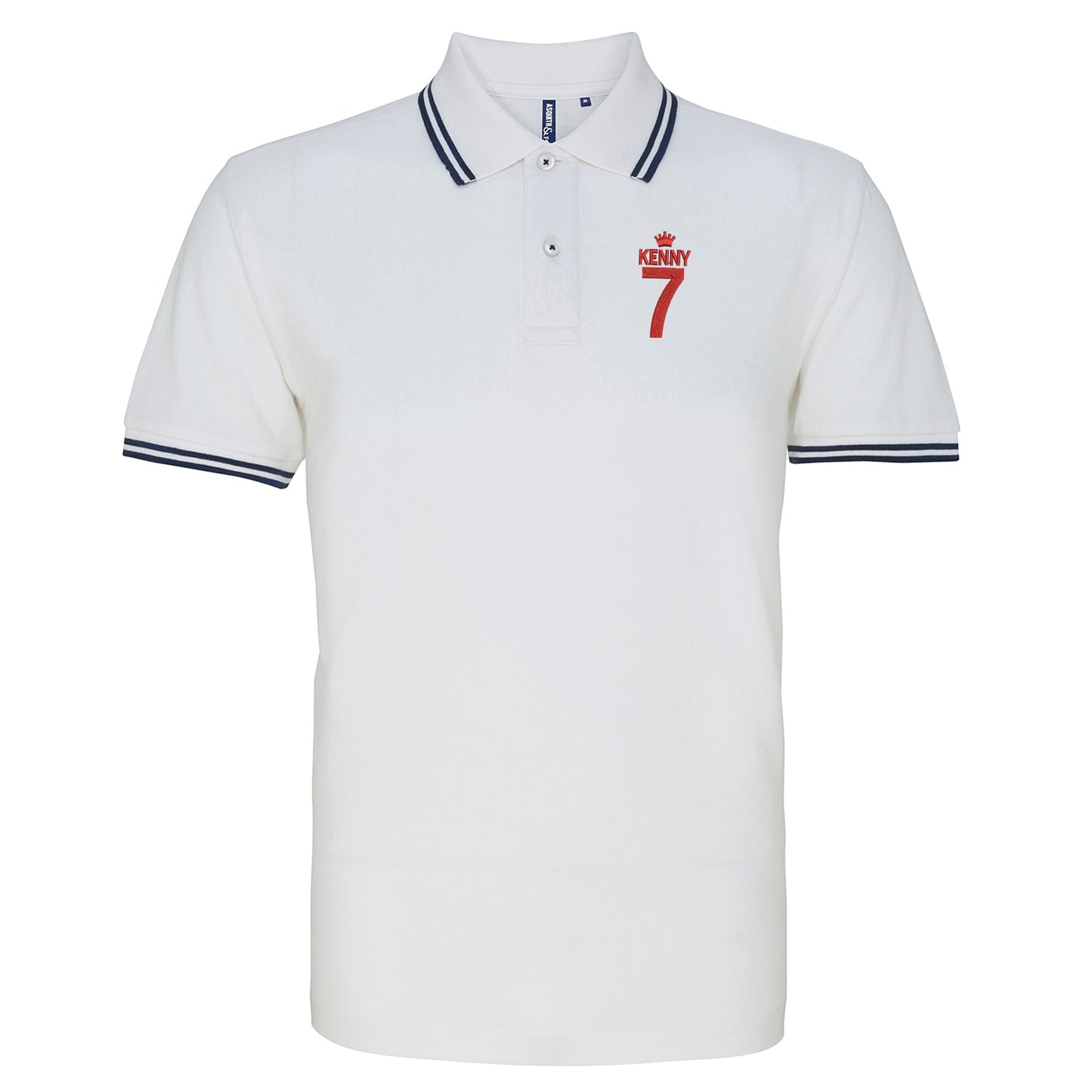 Kenny 7 Embroidered Tipped Polo Shirt