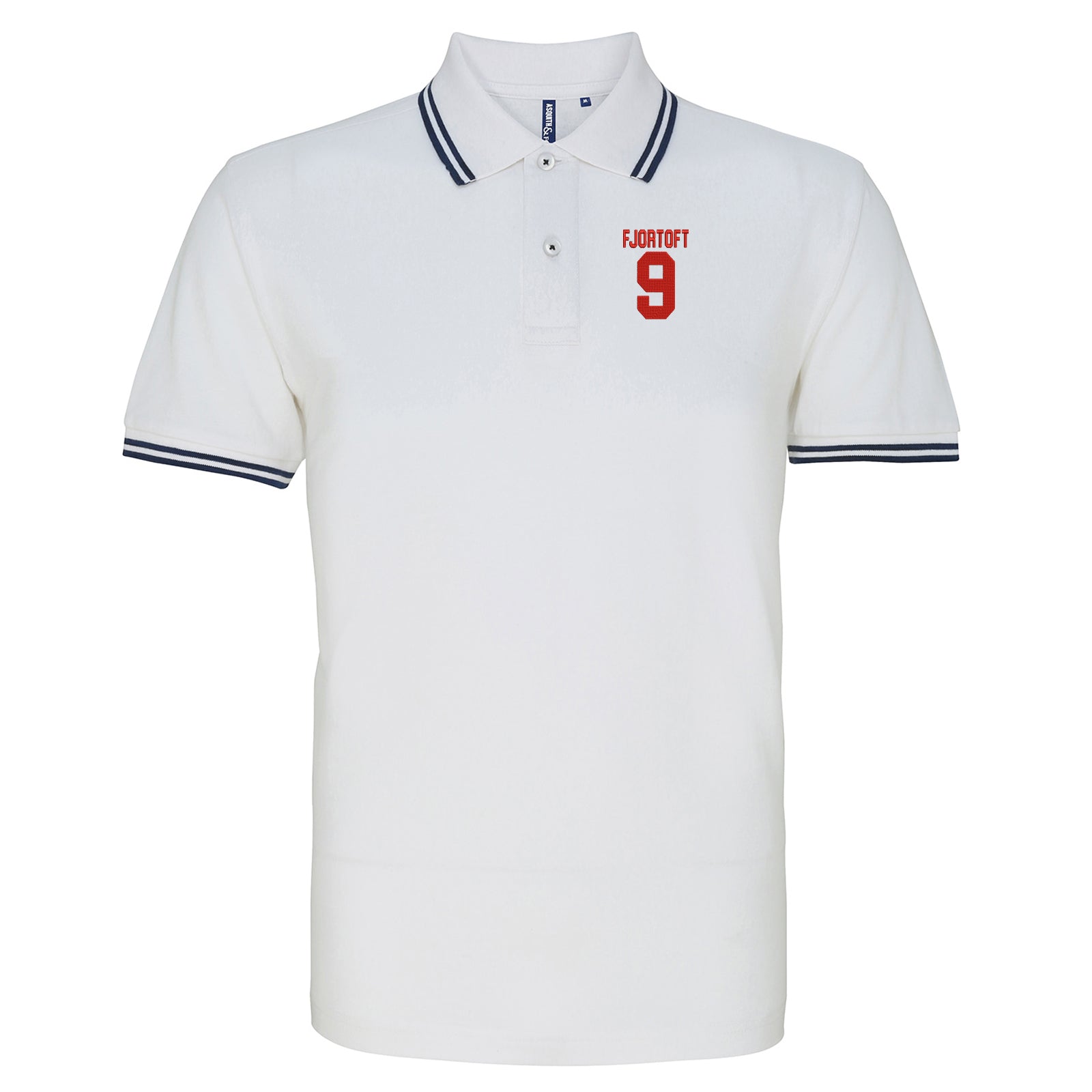 Jan Fjortoft Swindon Tipped Polo Shirt