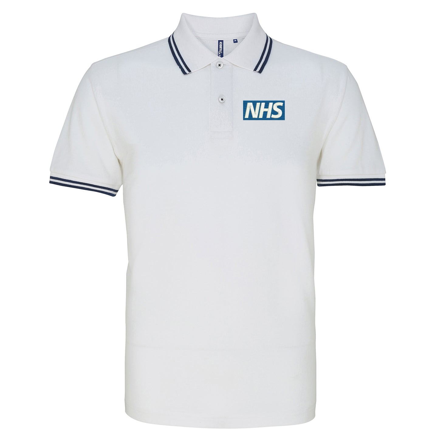 NHS National Health Service Tipped Polo Shirt