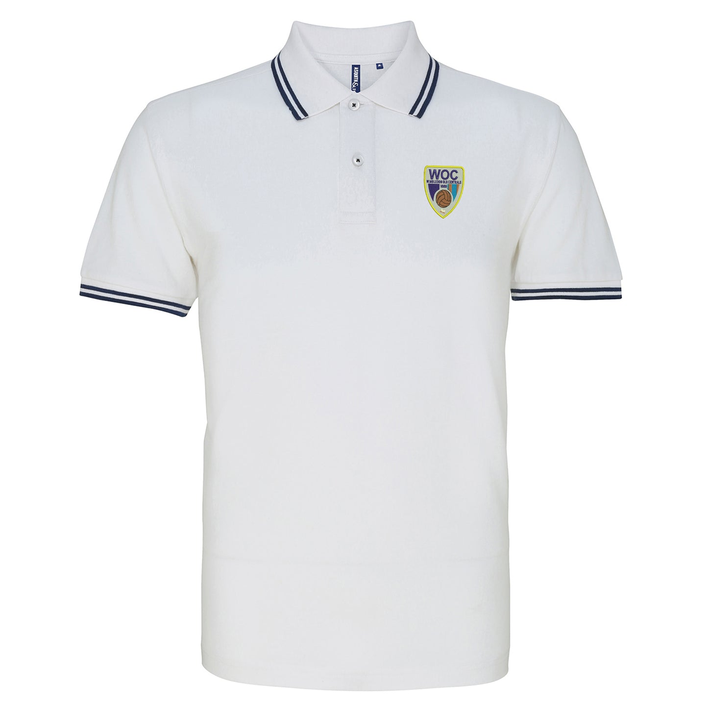 Retro Wimbledon Old Centrals Polo Shirt