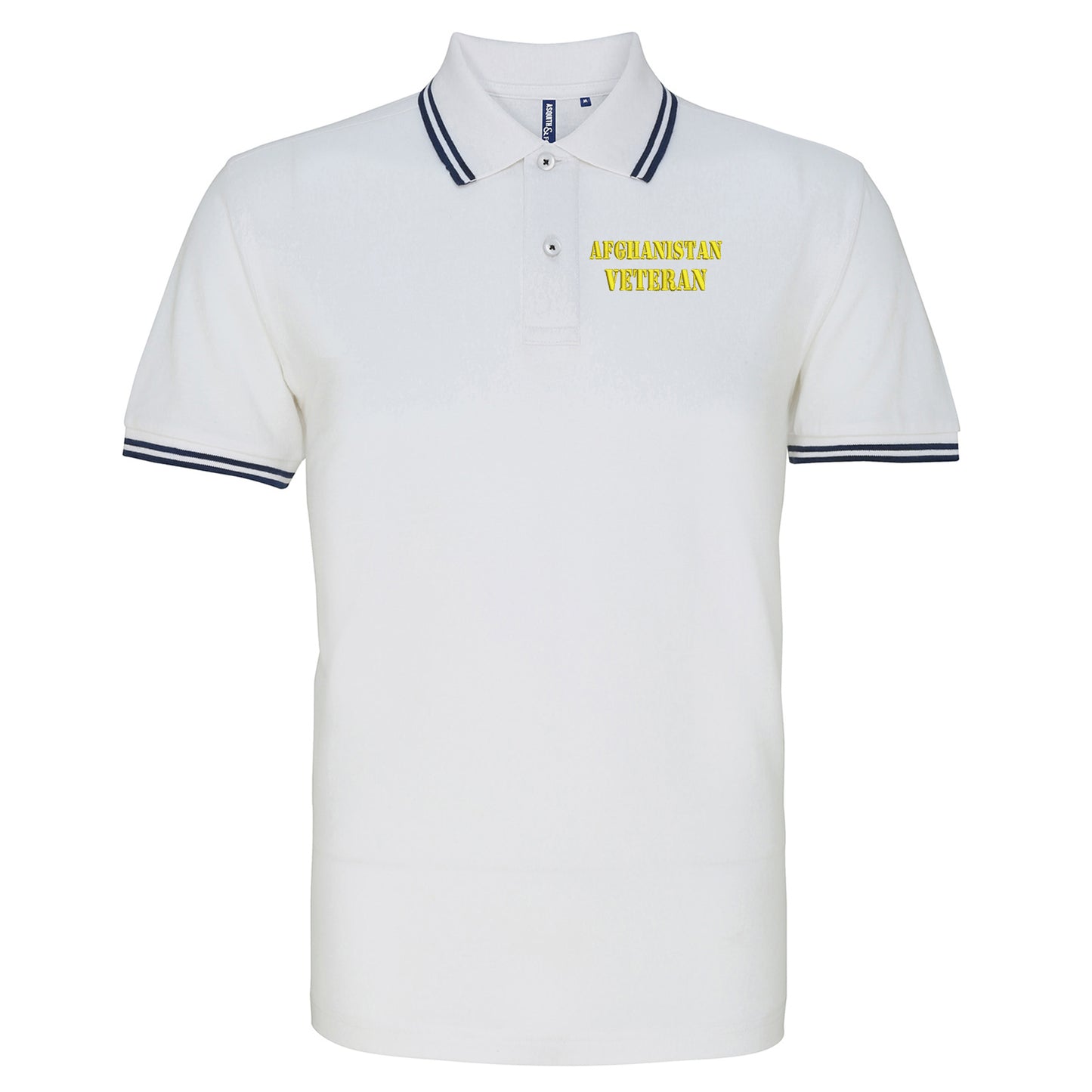 Afghanistan Veteran Tipped Polo Shirt