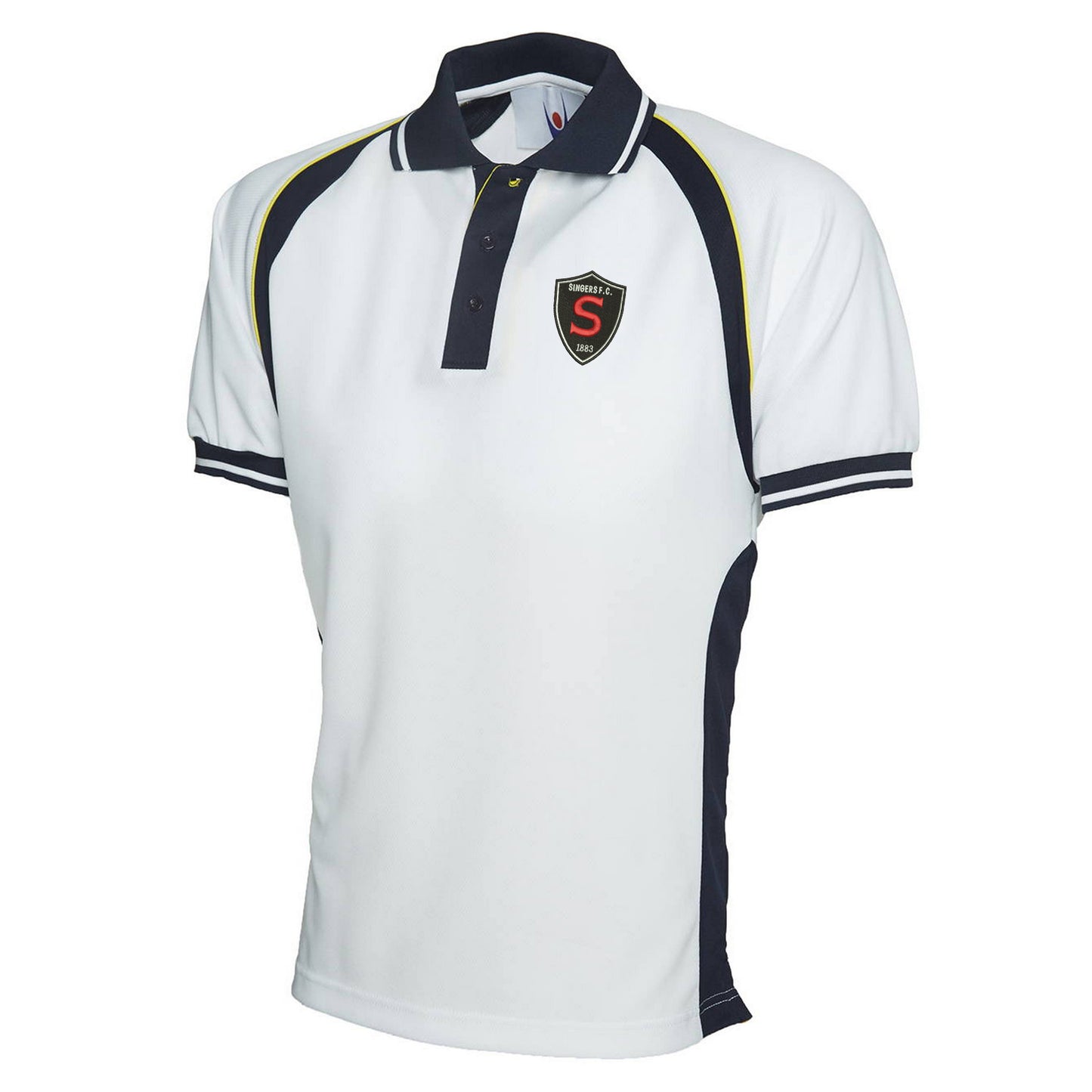 Retro Singers FC Embroidered Polyester Sports Polo Shirt