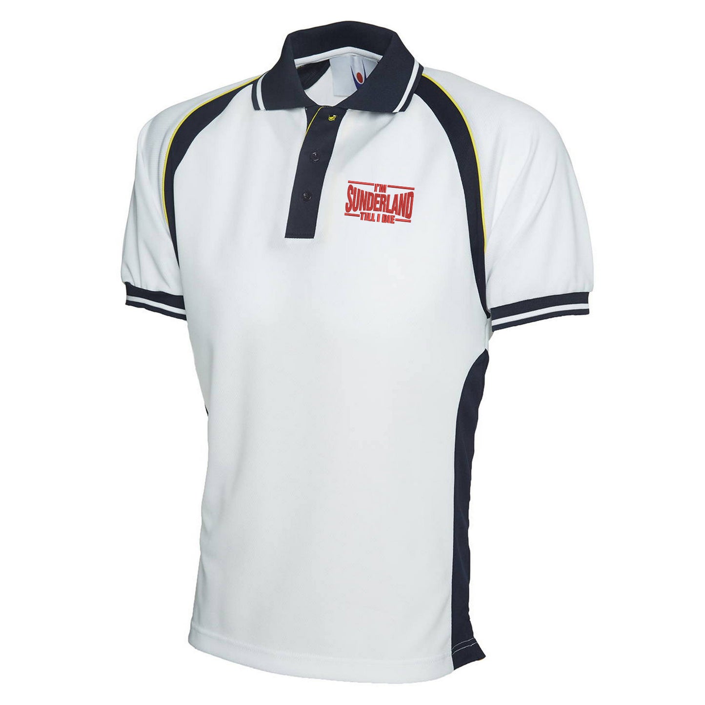 Sunderland Till I Die Embroidered Polyester Sports Polo Shirt