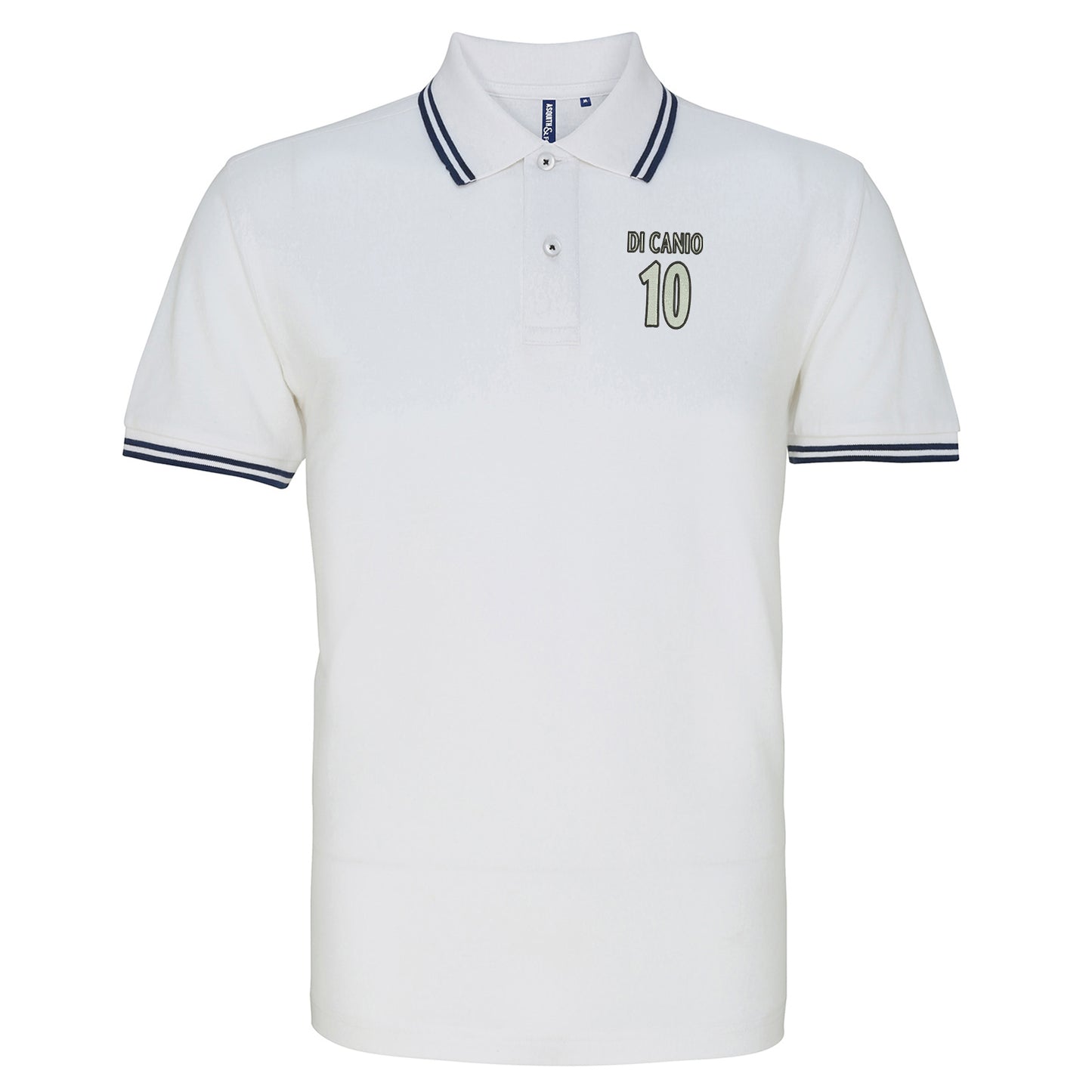 Di Canio 10 Embroidered Tipped Polo Shirt