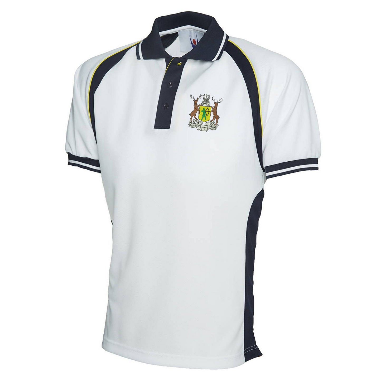Retro Notts County 1962 Embroidered Polyester Sports Polo Shirt