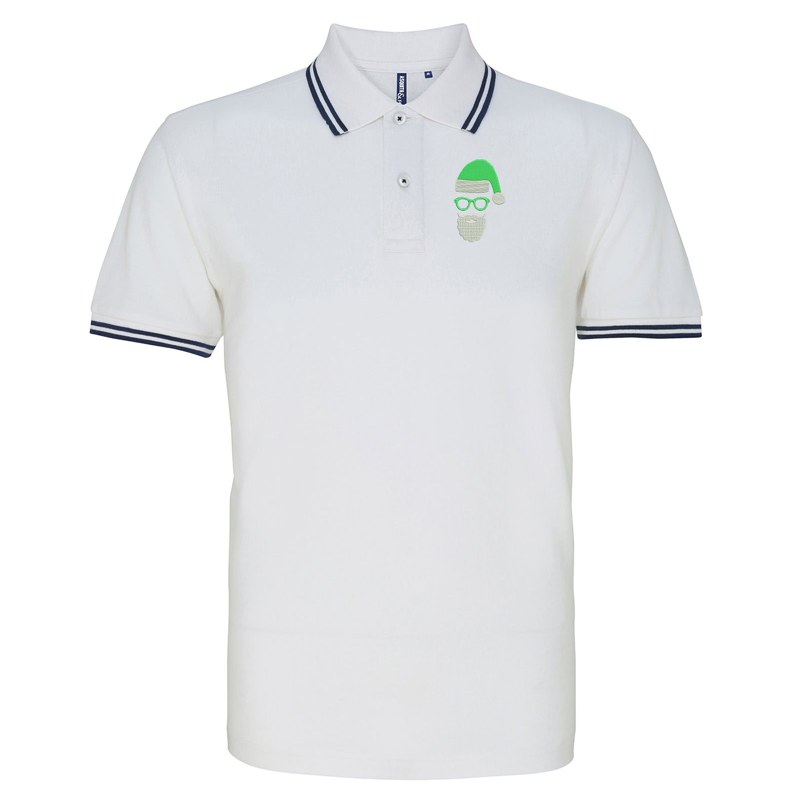 Celtic FC Christmas Tipped Polo Shirt