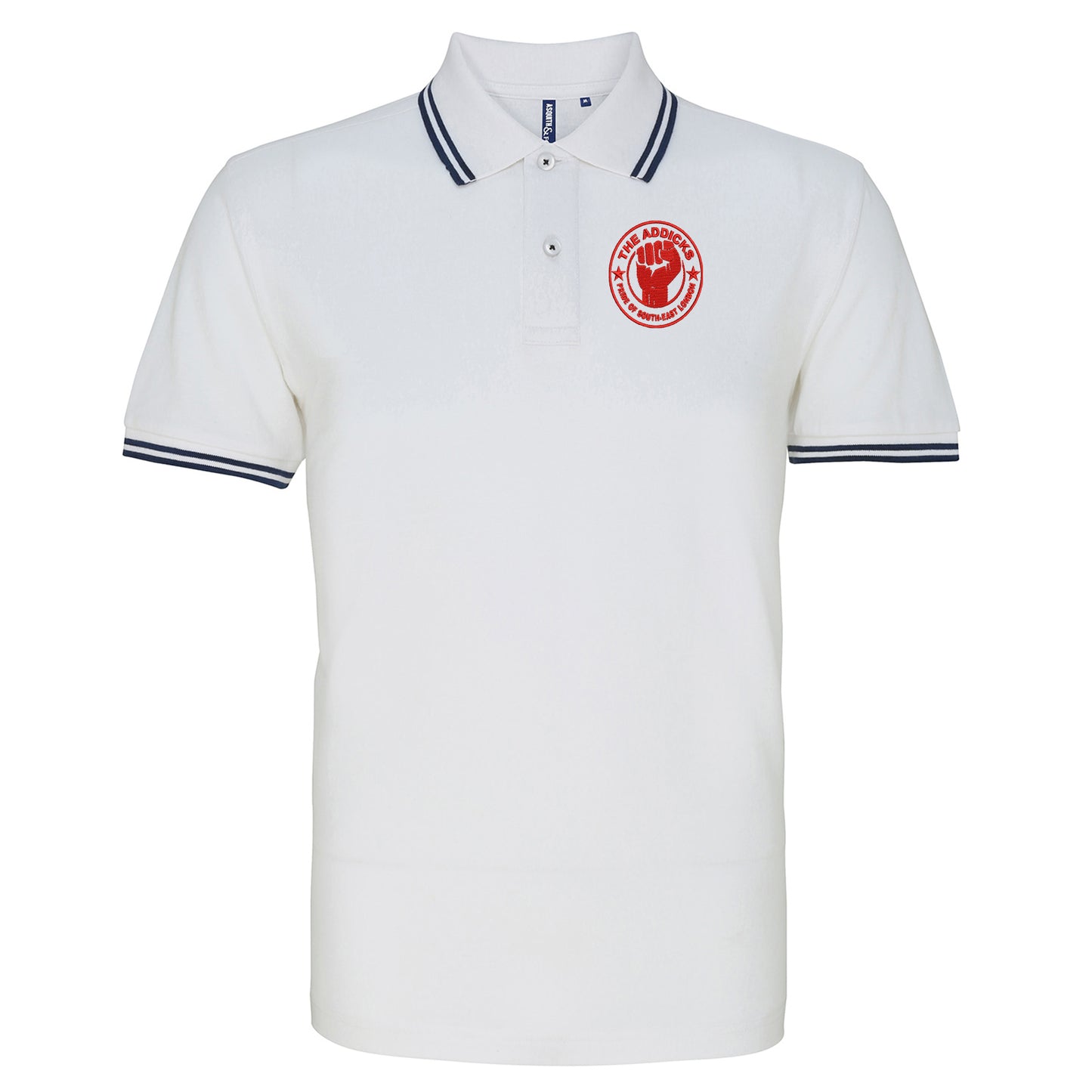 Charlton Athletic Football Tipped Polo Shirt