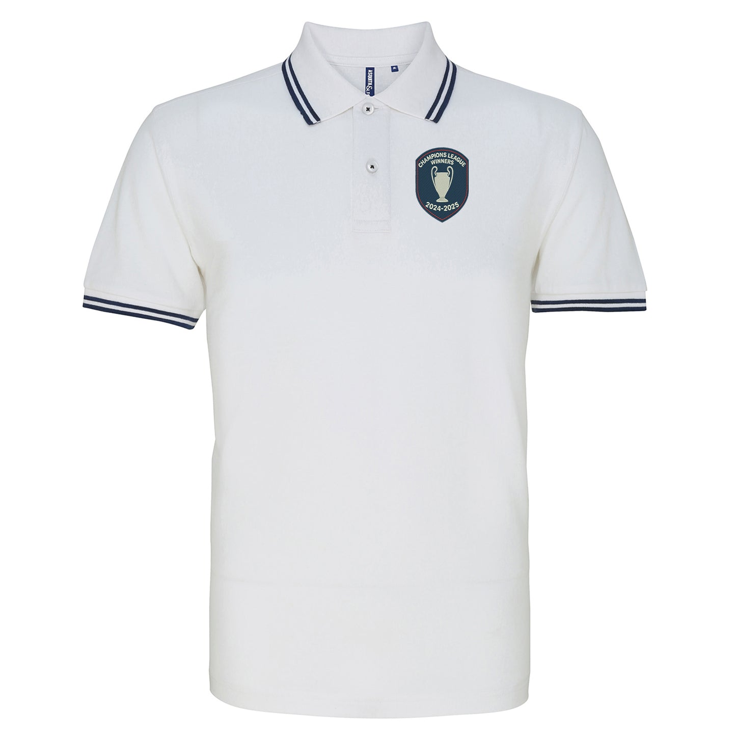 Champions League Winners Tipped Polo Shirt