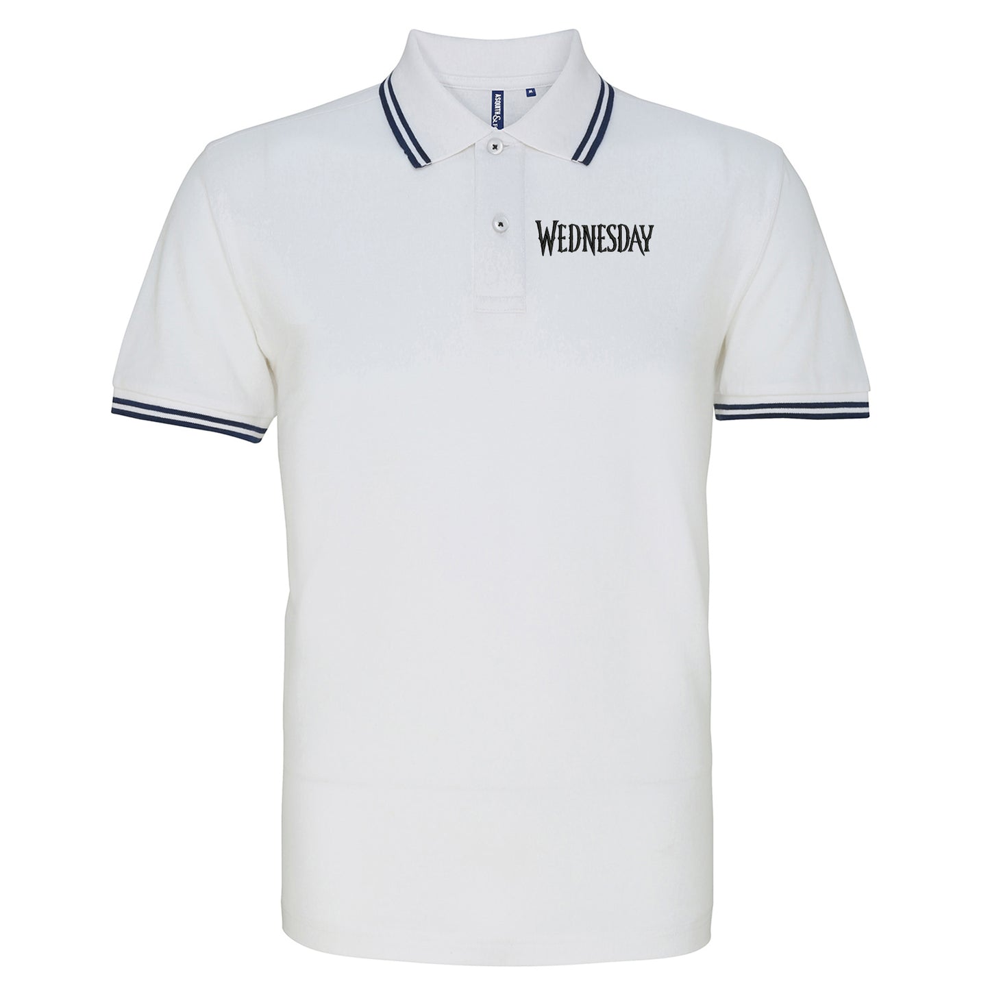 Wednesday TV Series Tipped Polo Shirt