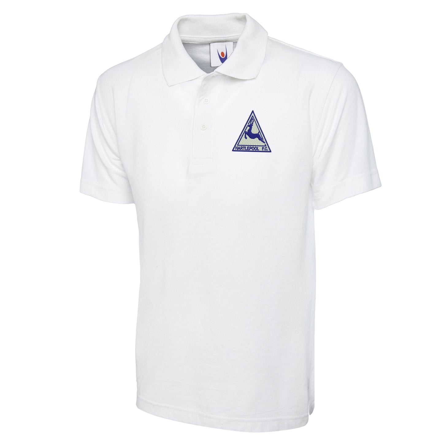 Retro Hartlepool Embroidered Classic Polo Shirt