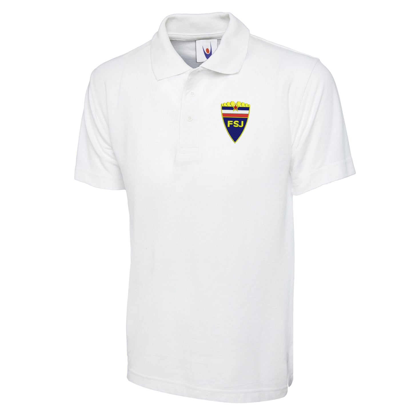 Retro Yugoslavia 1945 Embroidered Classic Polo Shirt