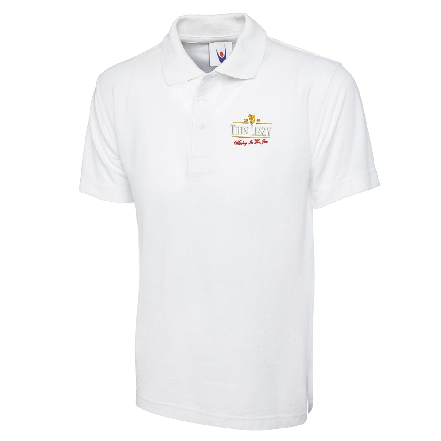 Thin Lizzy Whiskey in the Jar  Embroidered Classic Polo Shirt
