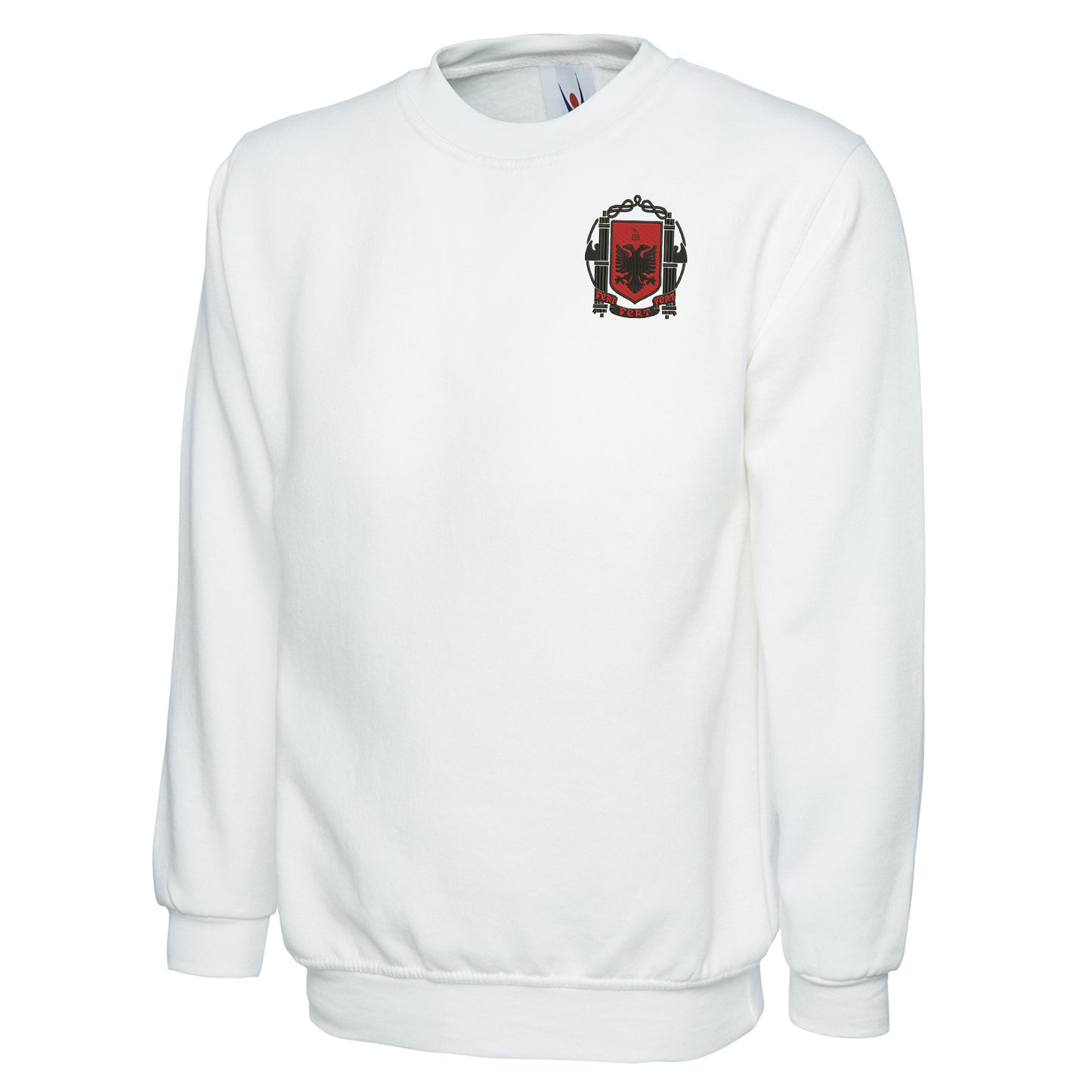 Retro Albania 1935 Embroidered Classic Sweatshirt