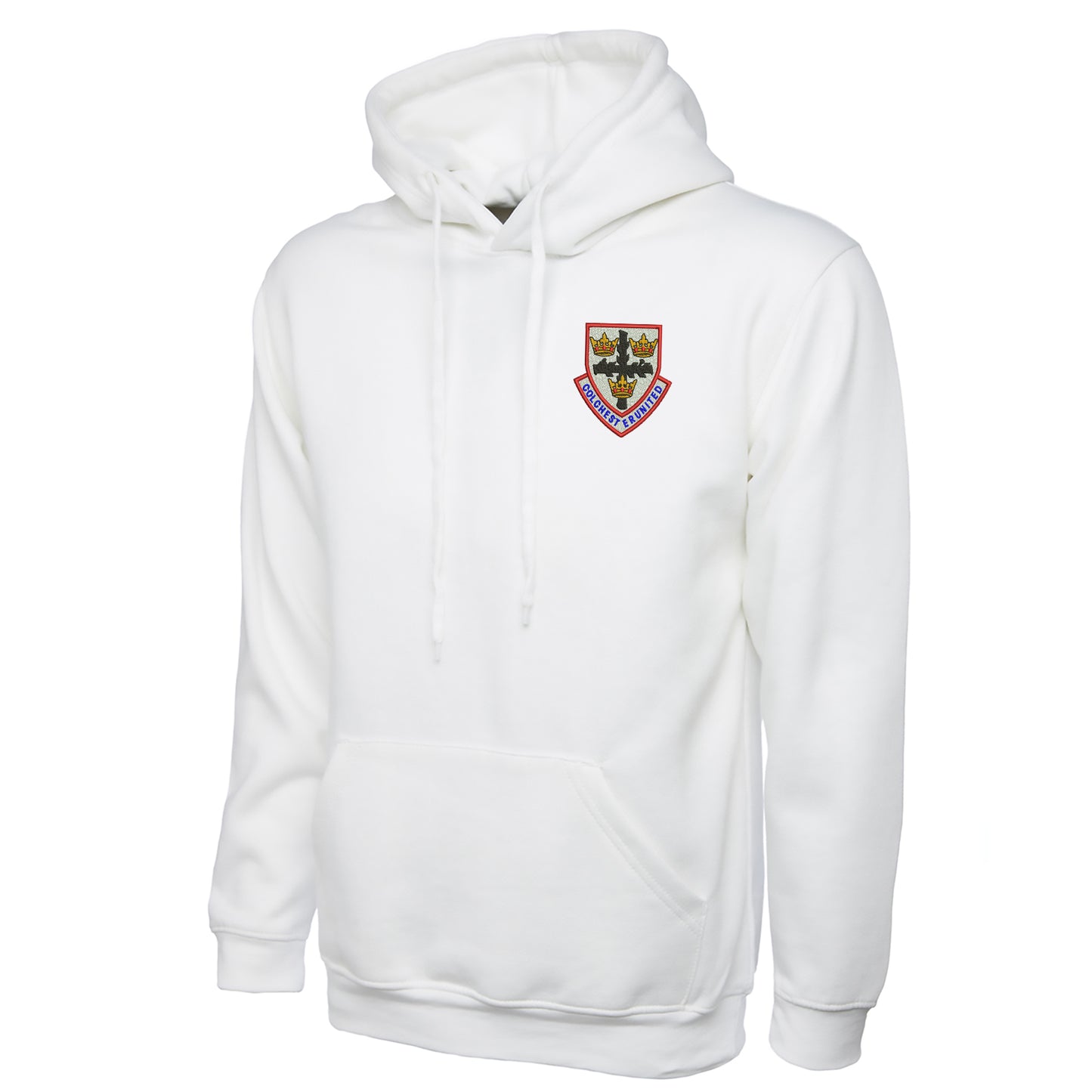 Retro Colchester 1970 Embroidered Classic Hoodie