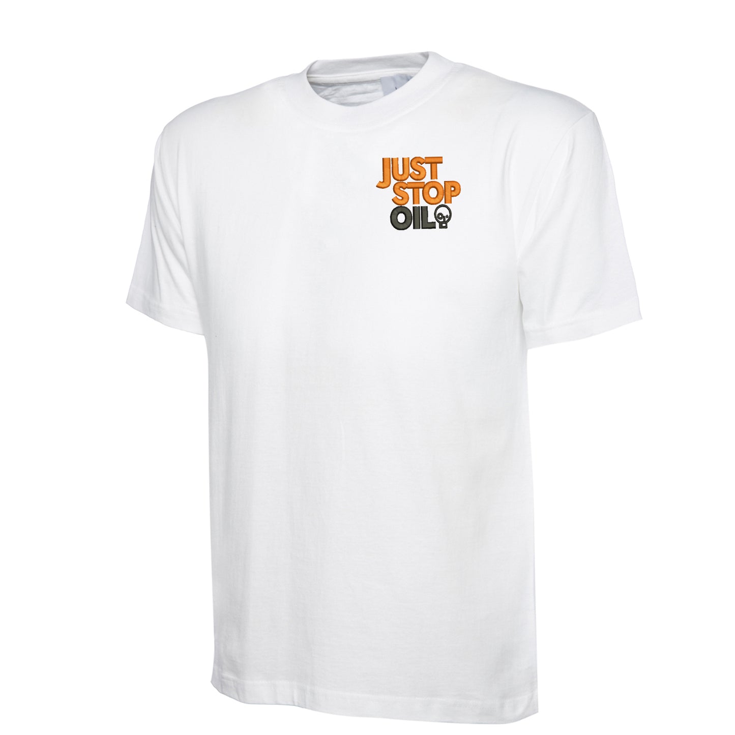 Just Stop Oil Embroidered Children's T-Shirt